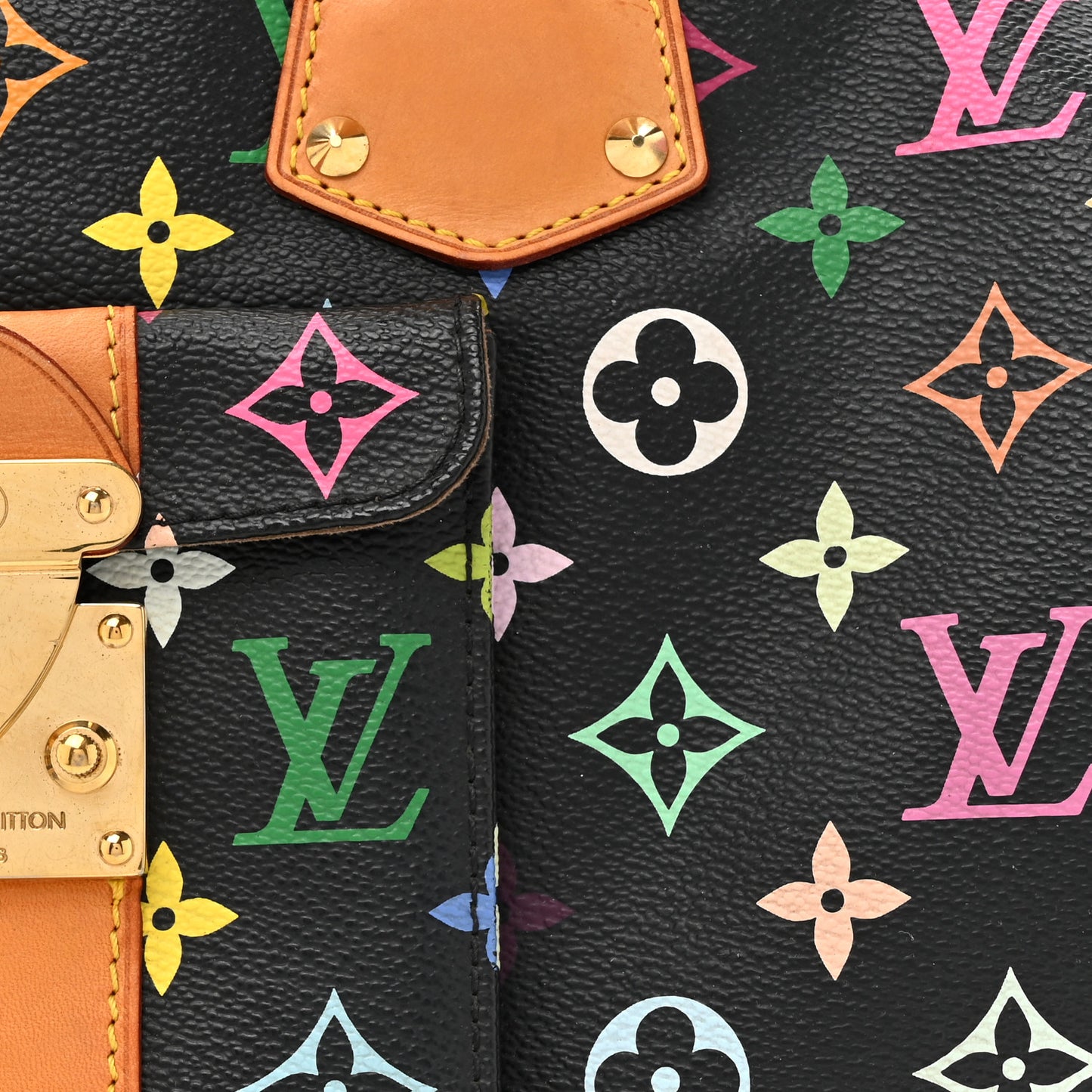Monogram Multicolor Speedy 30 Black