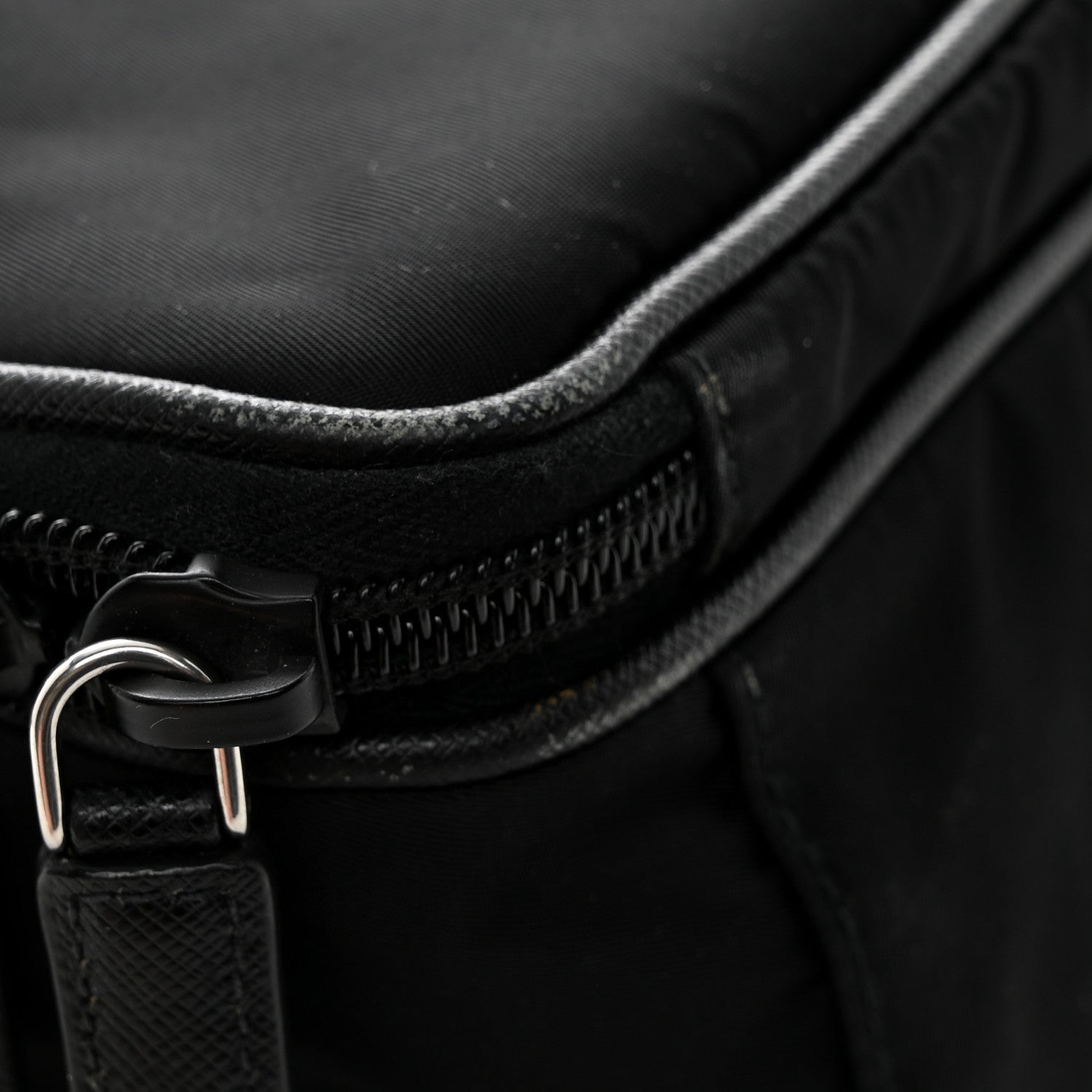 Prada Tessuto Nylon Saffiano Briefcase Black 12 of 15