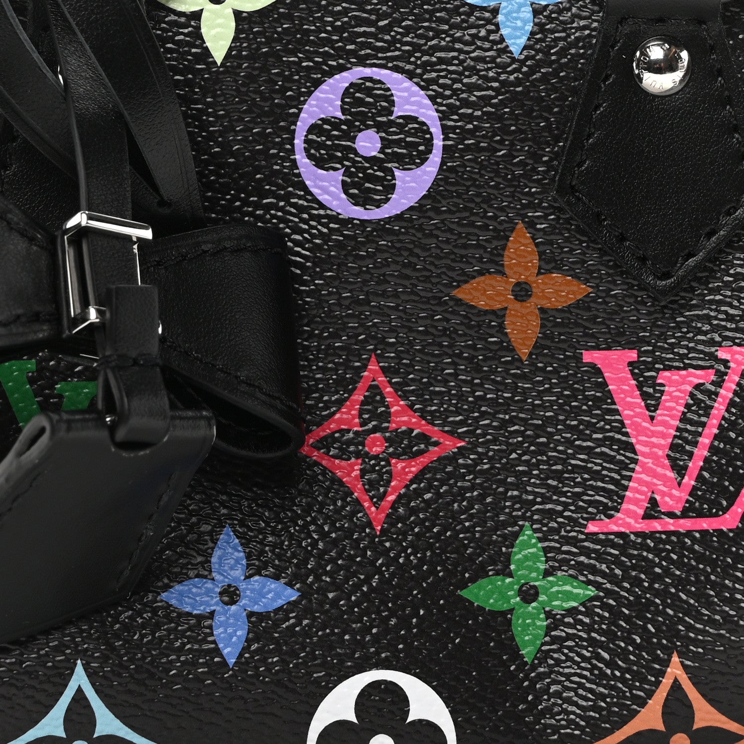 Louis Vuitton LV X TM Monogram Multicolor Nano Speedy Black 7 of 10