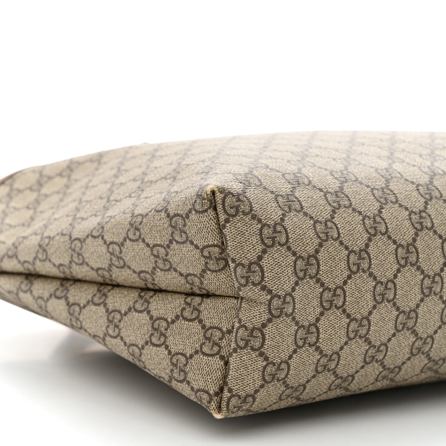 GG Plus Monogram Medium Signature Web Loop Tote Brown