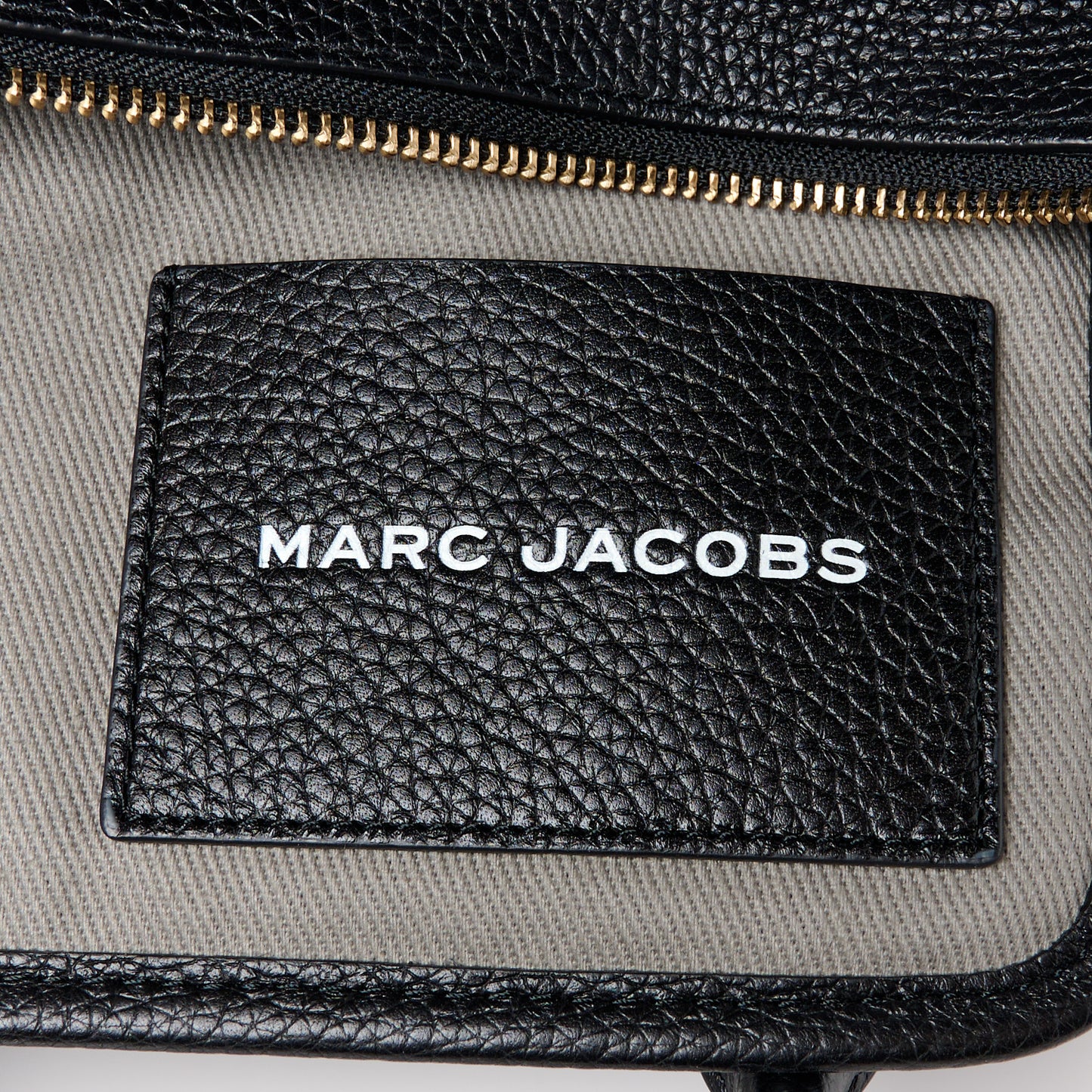 Grained Calfskin Small The Tote Bag Black