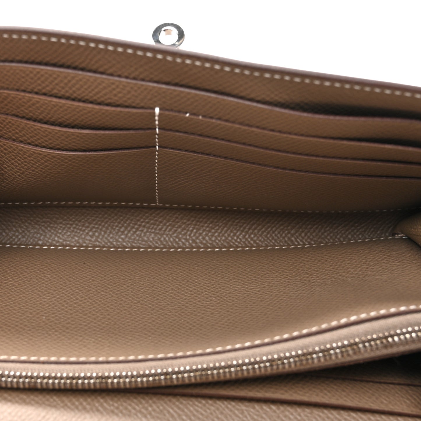 Epsom Kelly Longue Wallet Etoupe