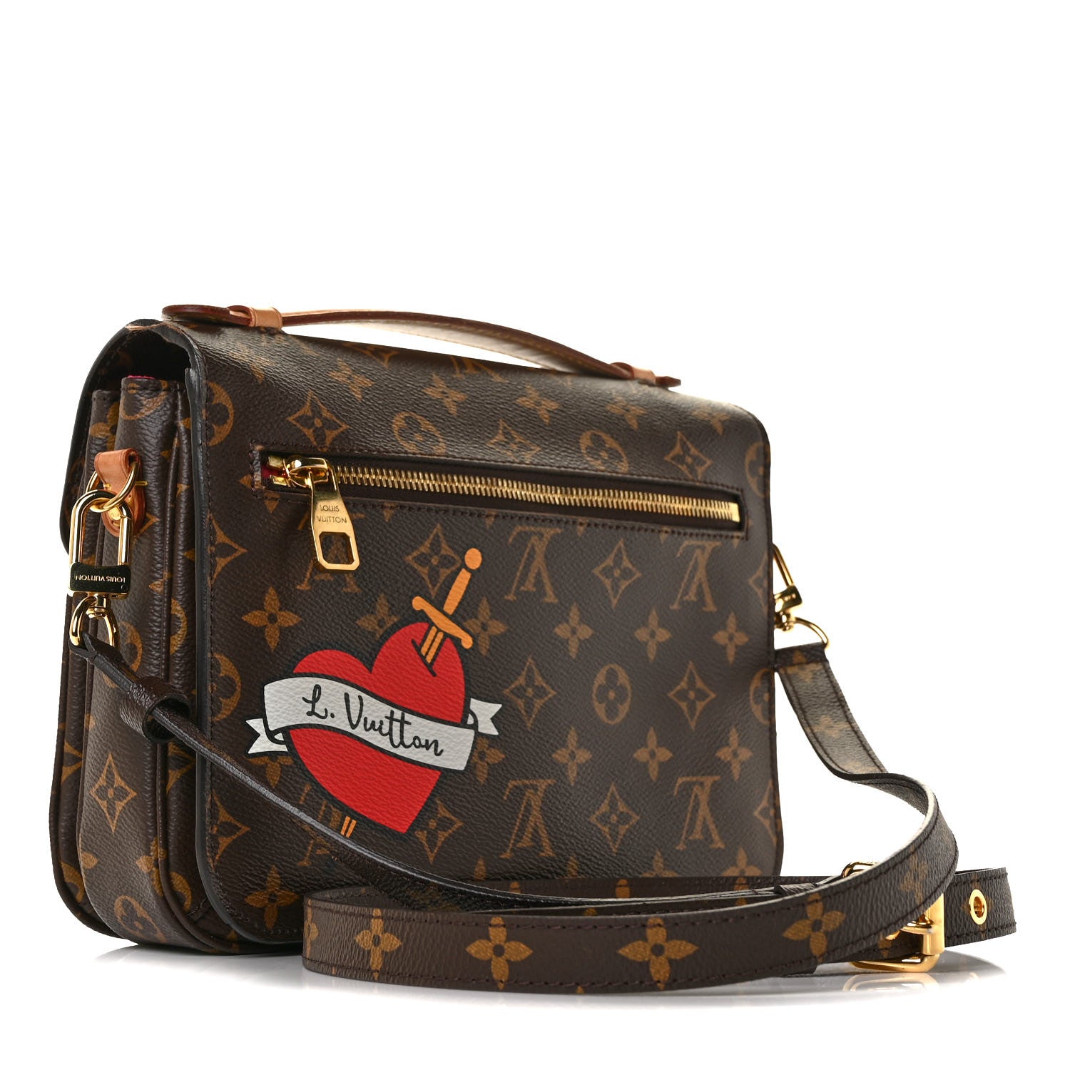 Louis Vuitton Monogram Patches Pochette Metis 3 of 9