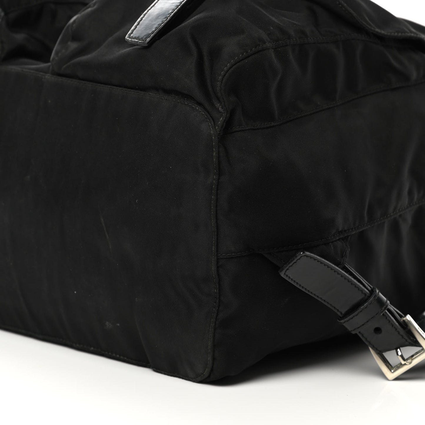 Nylon Vela Medium Backpack Black