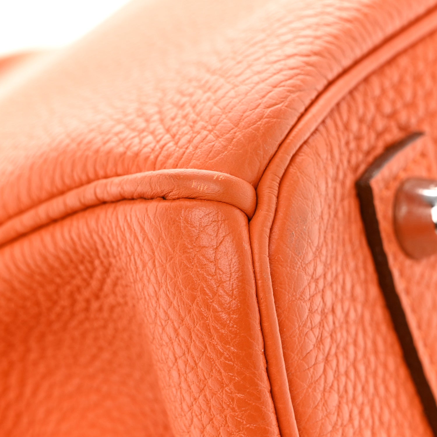 Hermes Togo Birkin 35 Orange 11 of 14
