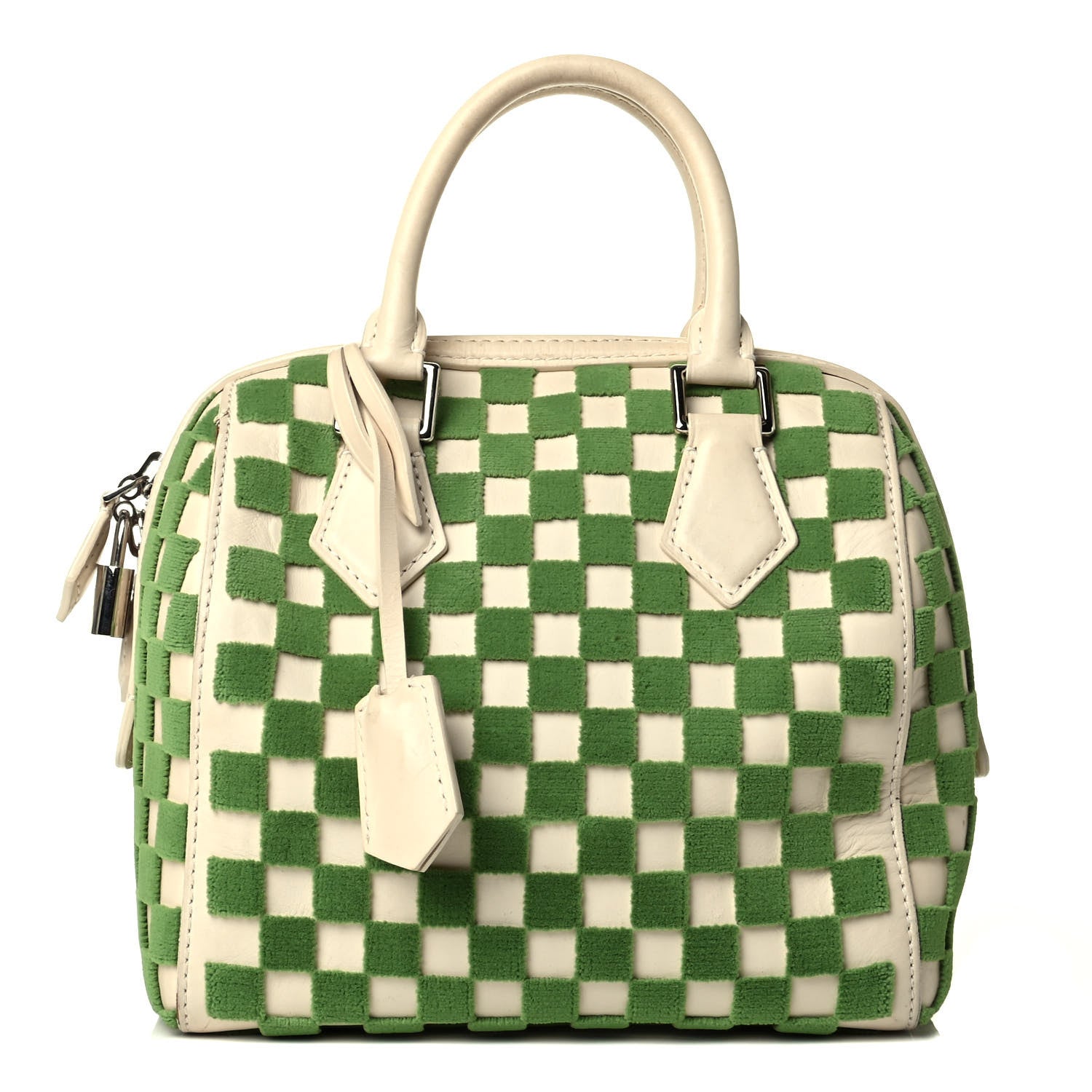 Louis Vuitton Damier Cubic Speedy Cube PM Green 786208
