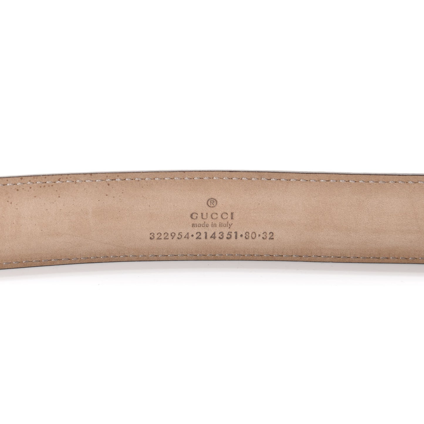 Calfskin Bamboo Buckle Belt 80 32 Black