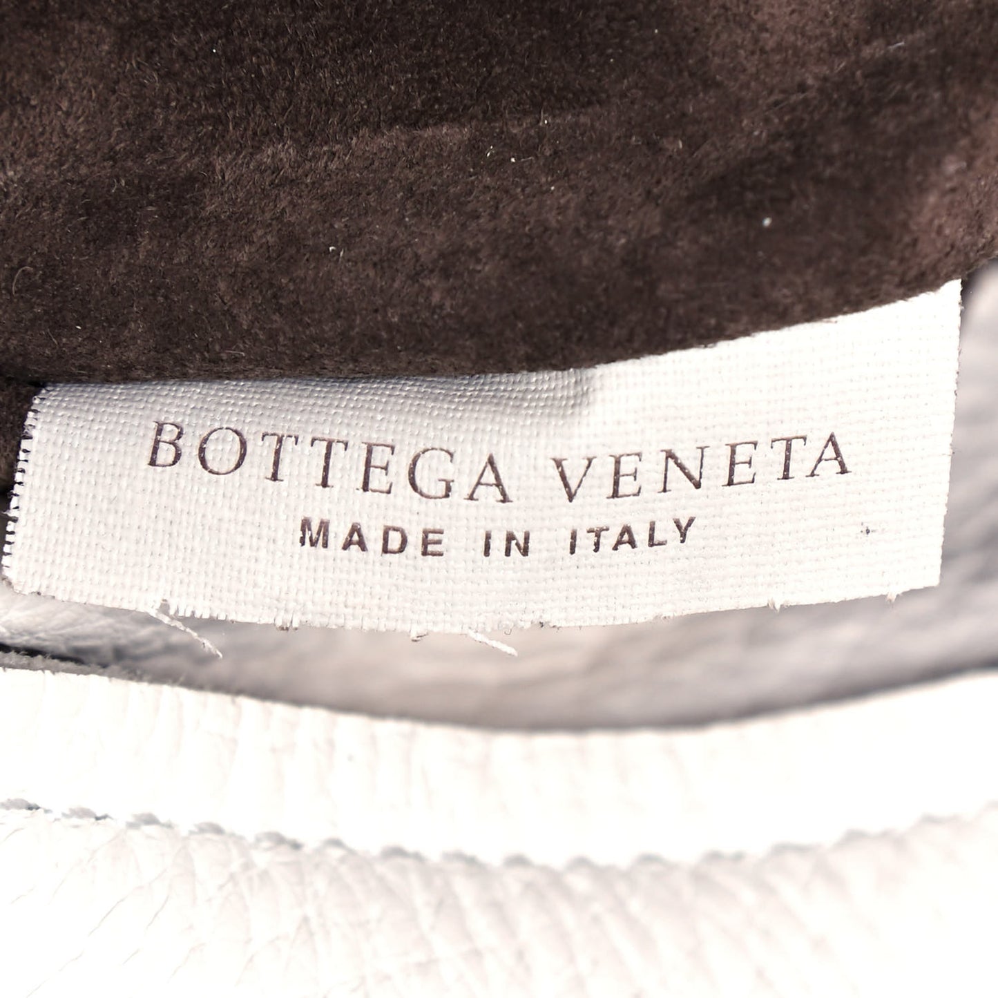Nappa Intrecciato Large Loop Hobo White