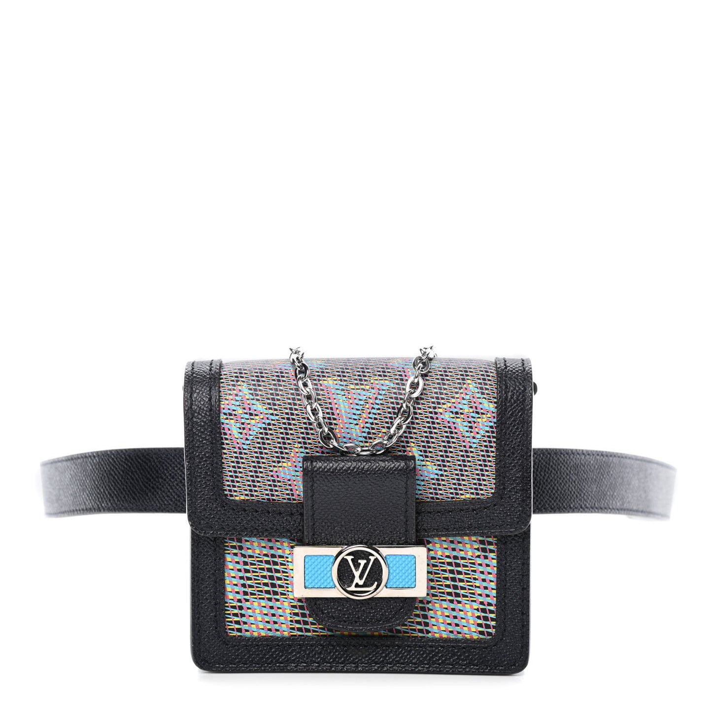 Monogram LV Pop Bumbag Dauphine BB Blue