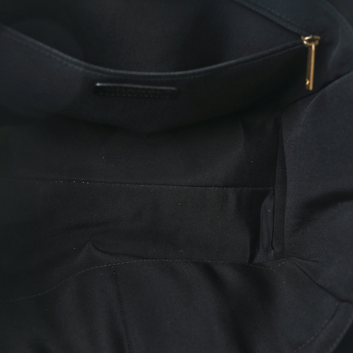 Aged Calfskin Small Charms Deauville Tote Black