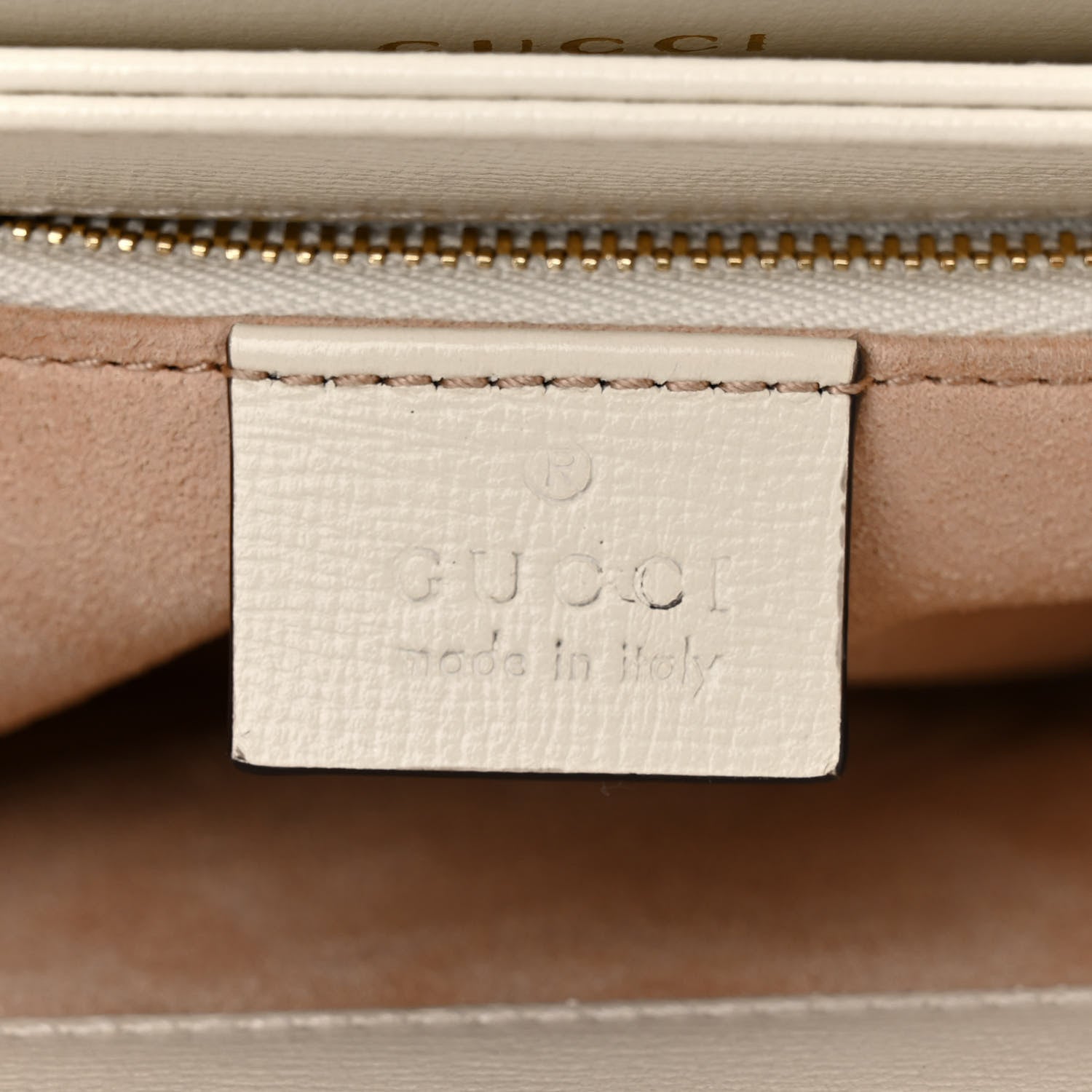 Gucci Azalea Calfskin Horsebit 1955 Shoulder Bag Mystic White 6 of 10
