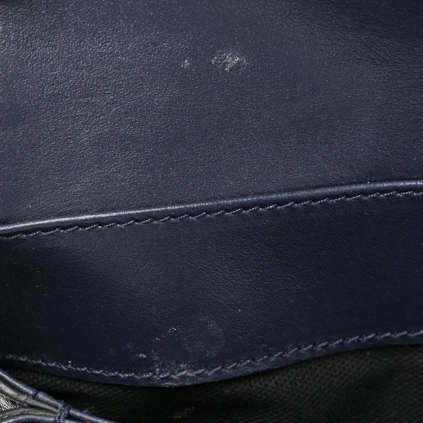 Calfskin Duetto Crossbody Bag Blue Burgundy