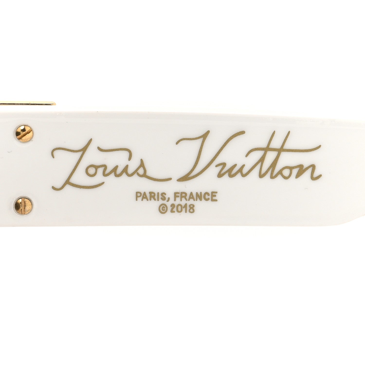 Louis Vuitton Acetate 1.1 Millionaires Z1166W Sunglasses White 5 of 7