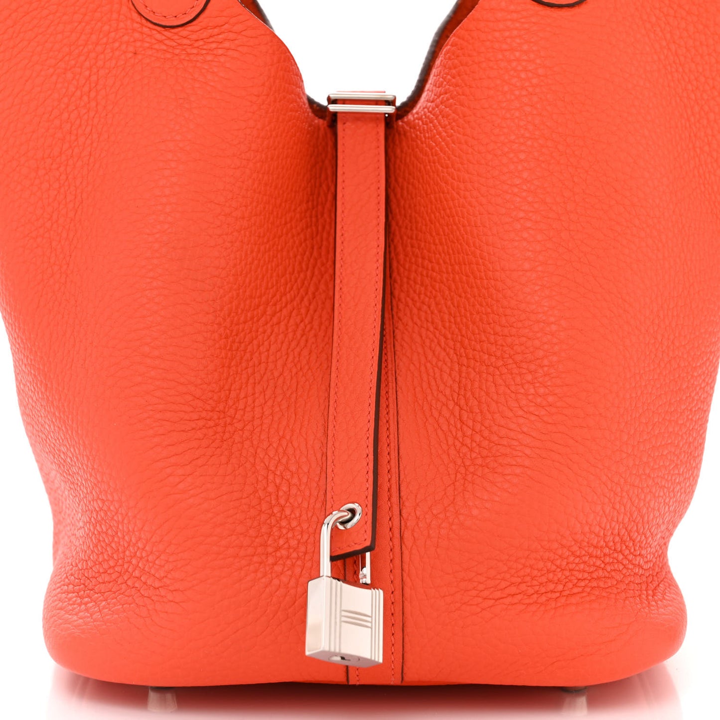 Taurillon Clemence Picotin Lock 22 MM Orange