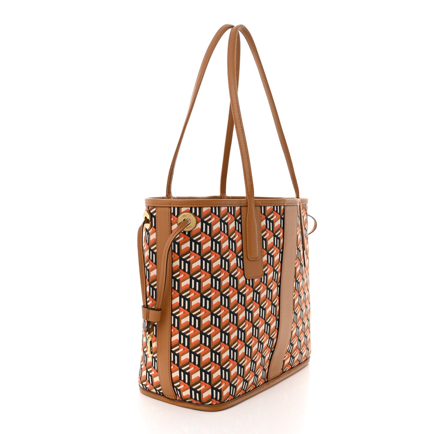 Visetos Small Liz Reversible Shopper Tote Cognac