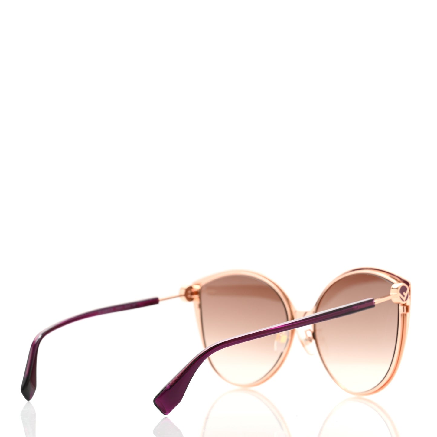 Cat Eye F is Fendi Sunglasses FF 0395/F/S Gold