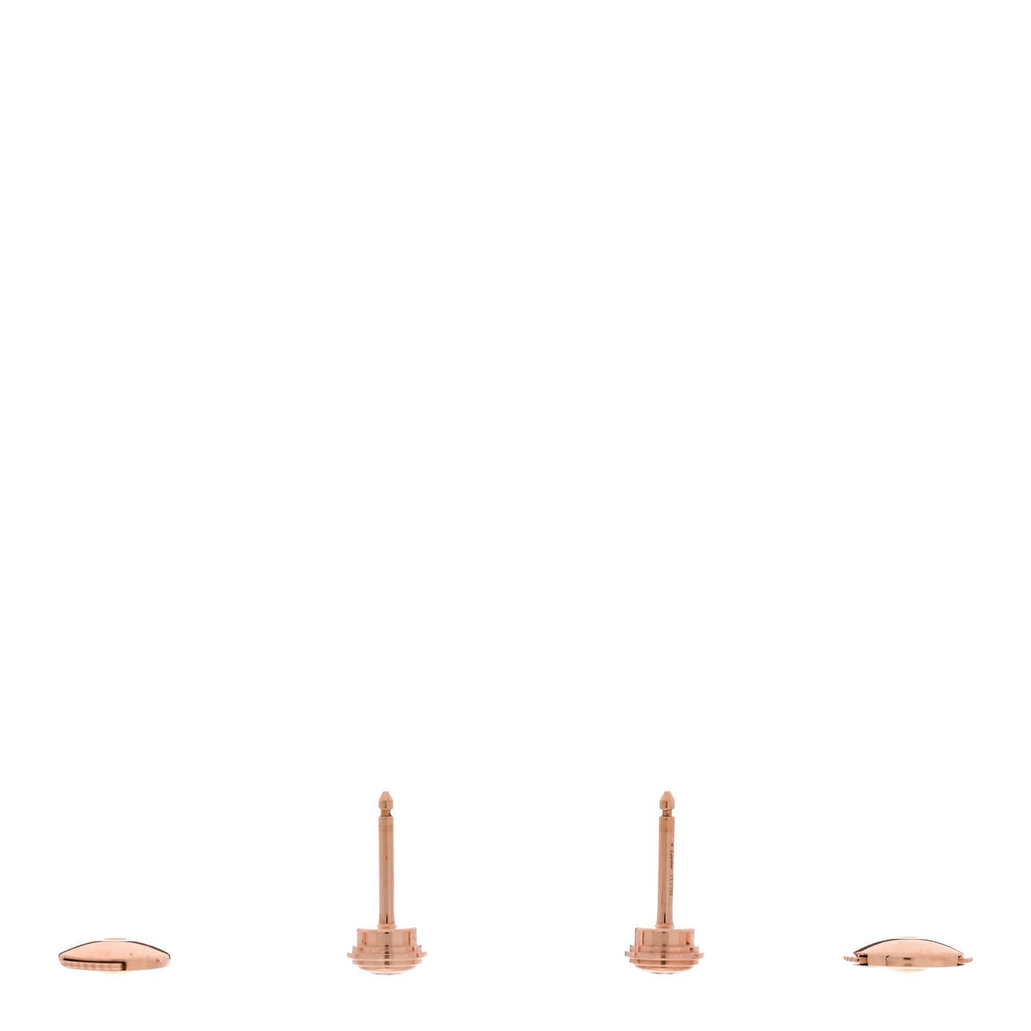 18K Pink Gold Pink Sapphire D'Amour Earrings