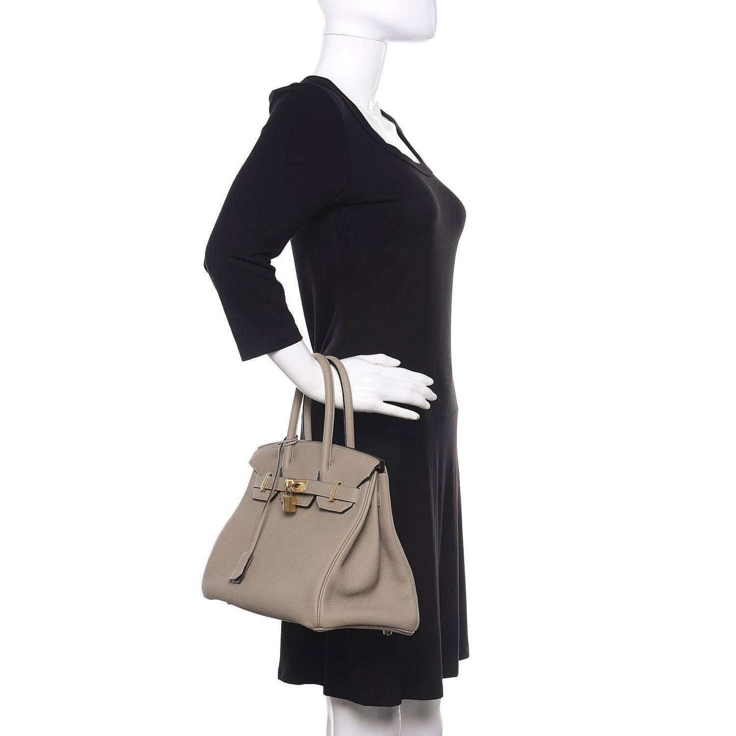 Togo Birkin 30 Gris Tourterelle