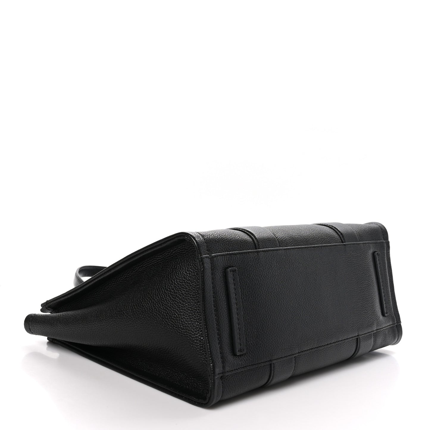 Grained Calfskin Large The Tote Bag Black