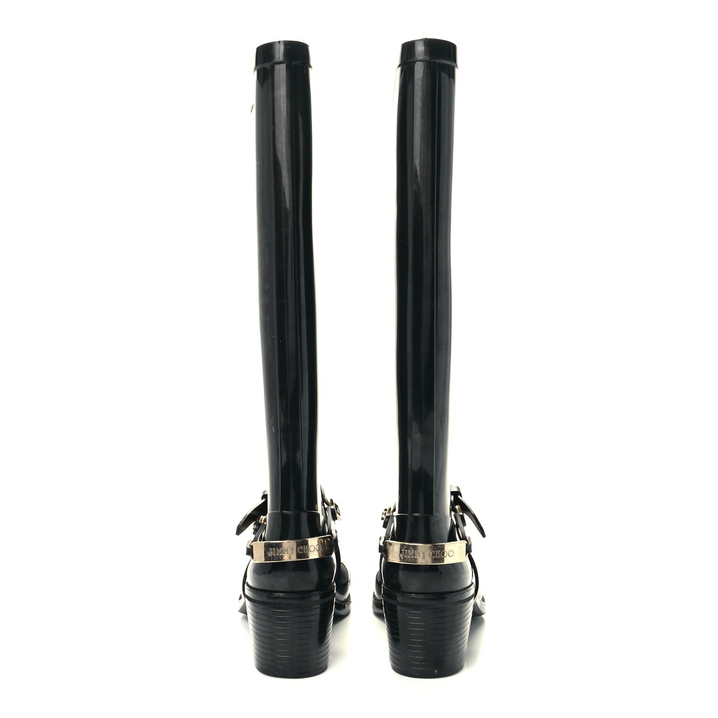 PVC Rubber Cheshire Rain Boots 39 Black