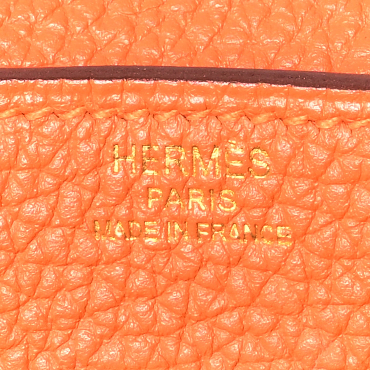 Togo Birkin 25 Orange