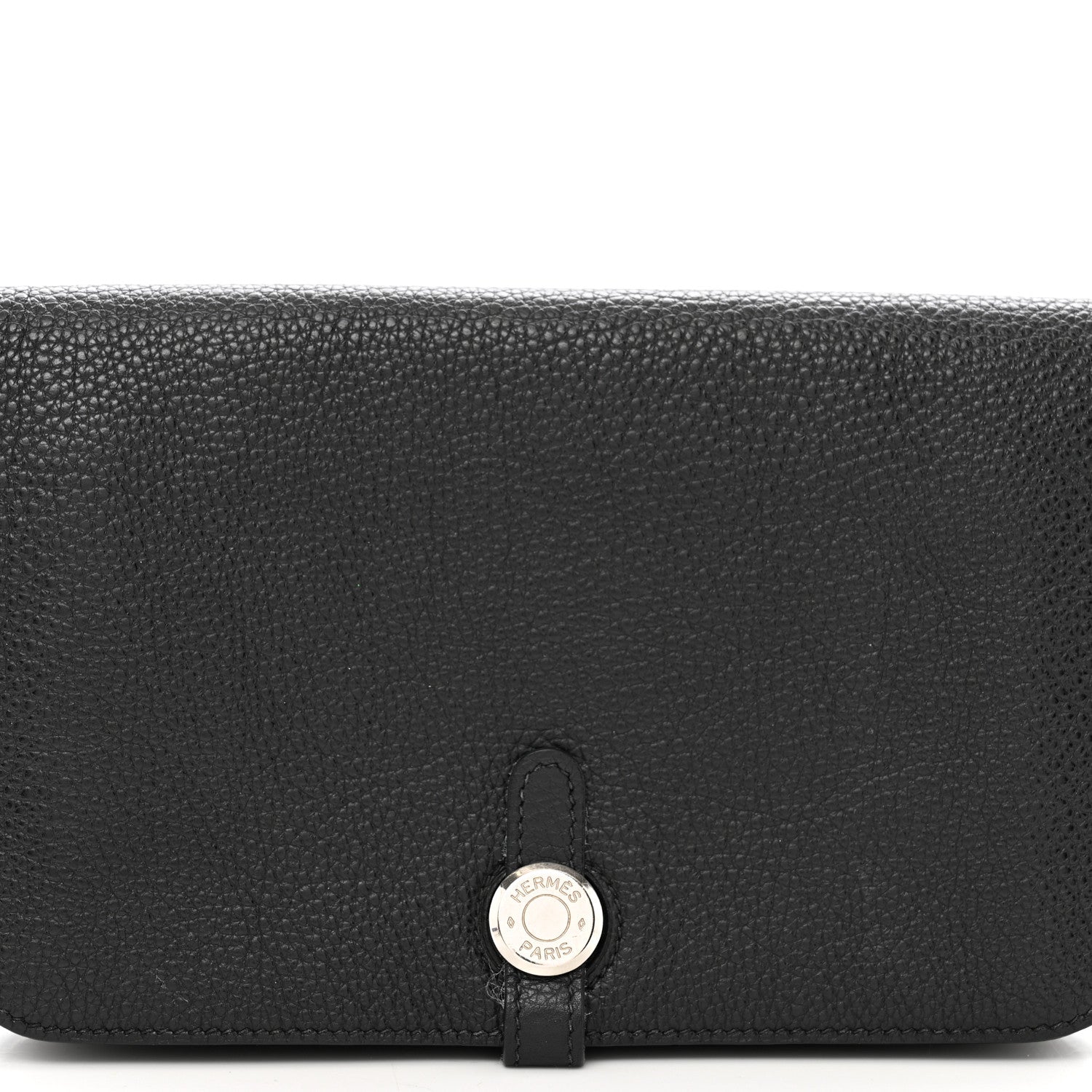 Hermes Togo Dogon Wallet Waist Pouch Black 4 of 11