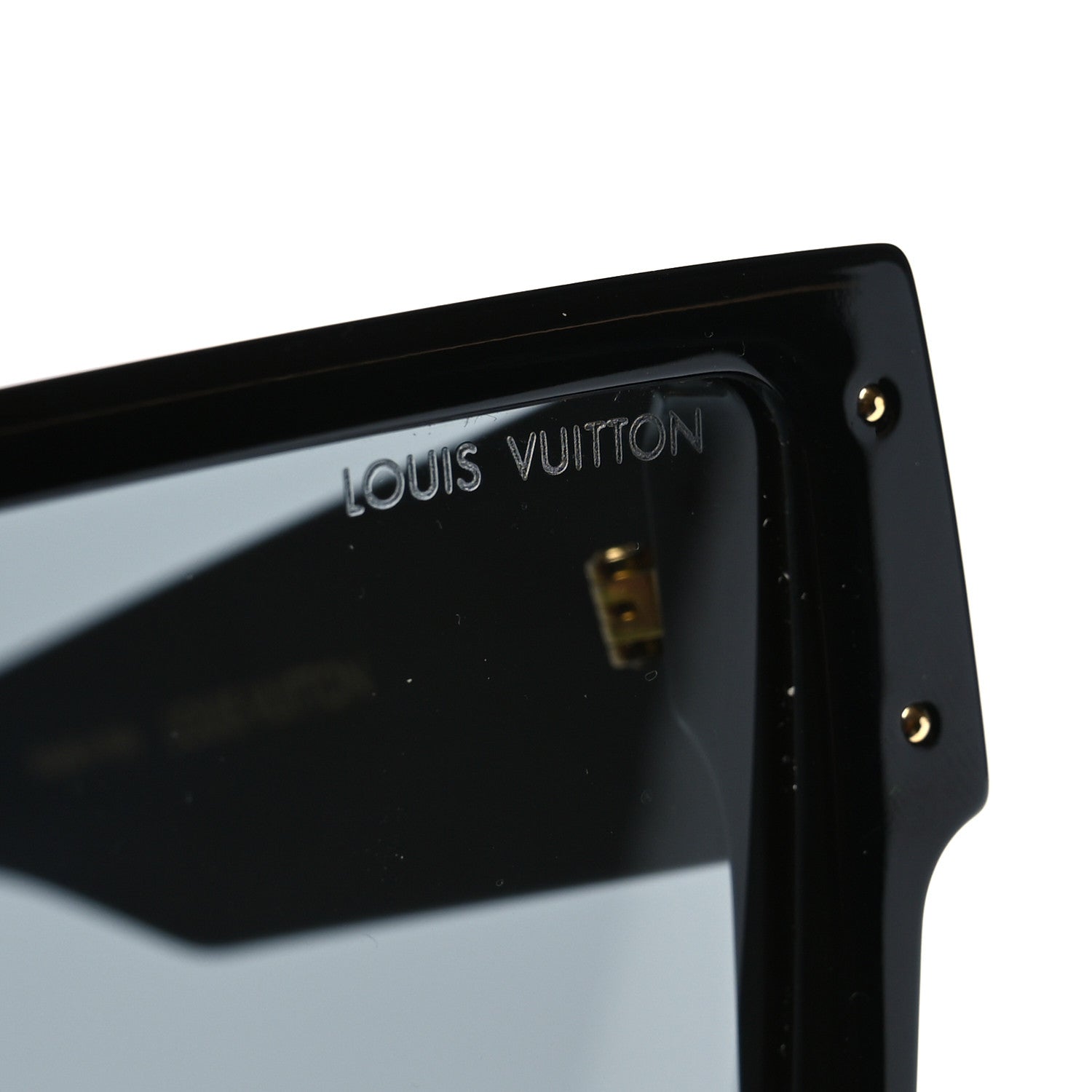 Louis Vuitton Acetate Swarovski Crystal Cyclone Sunglasses Z1578W Black 8 of 9