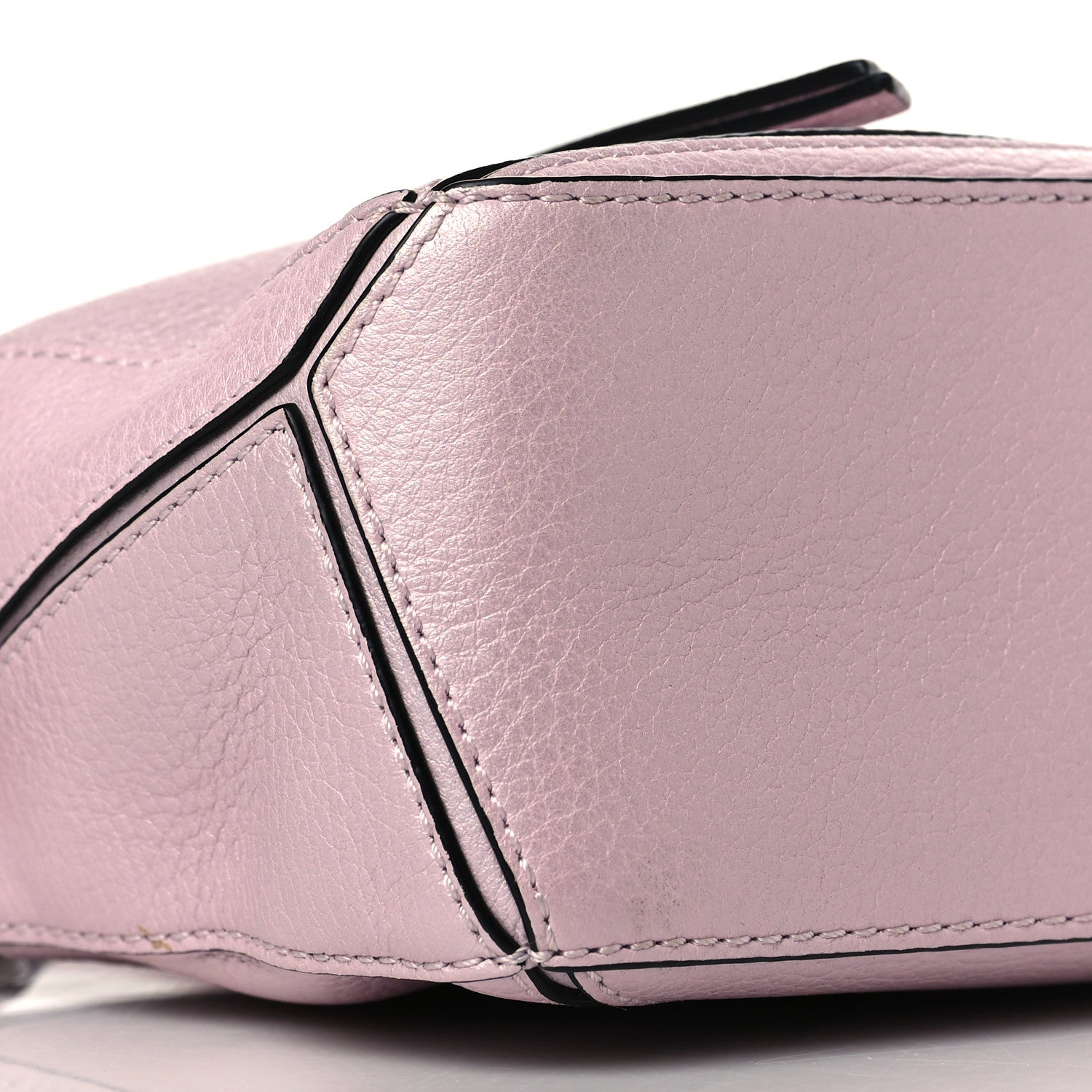 Loewe Calfskin Mini Puzzle Bag Icy Pink 17 of 19