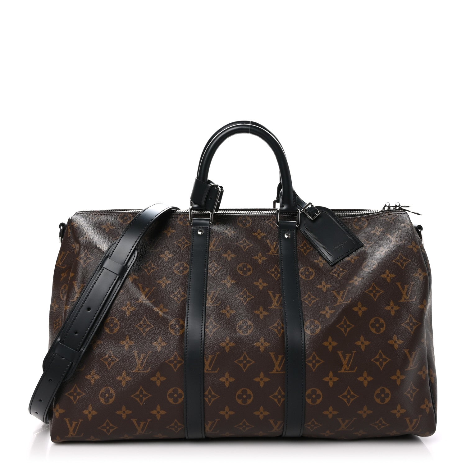 Louis Vuitton Monogram Macassar Keepall Bandouliere 45 1 of 10