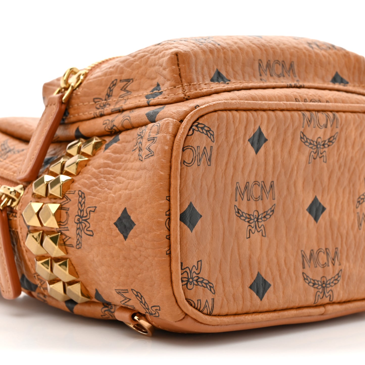 Visetos Side Stud X-Mini Stark Bebe Boo Backpack Cognac