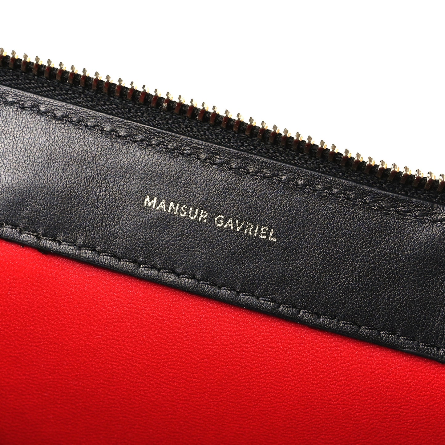 Smooth Calfskin M Frame Bag Black Flamma
