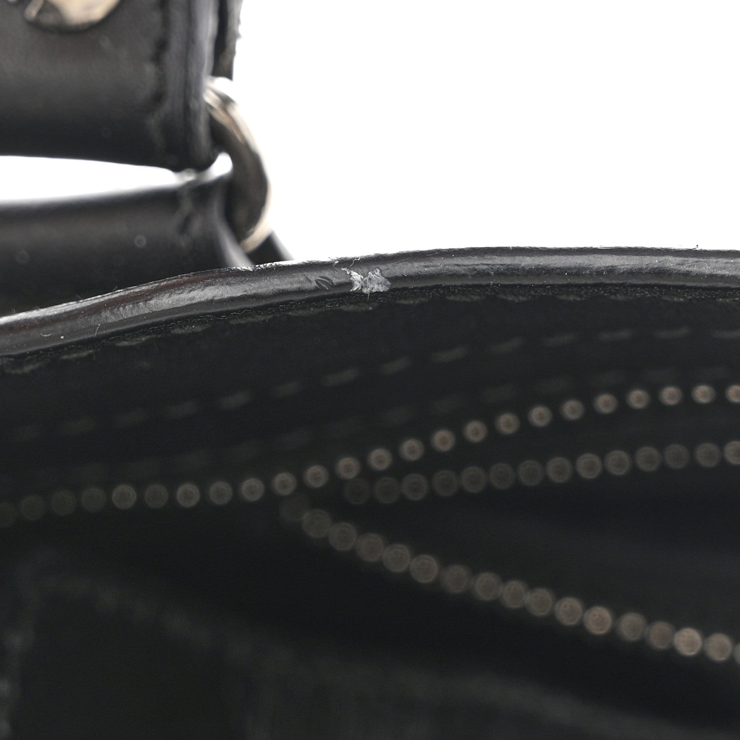 Balenciaga Canvas Satin Calfskin Diagonal Allover Logo Print Classic Silver Hardware Mini City Natural Black 12 of 14