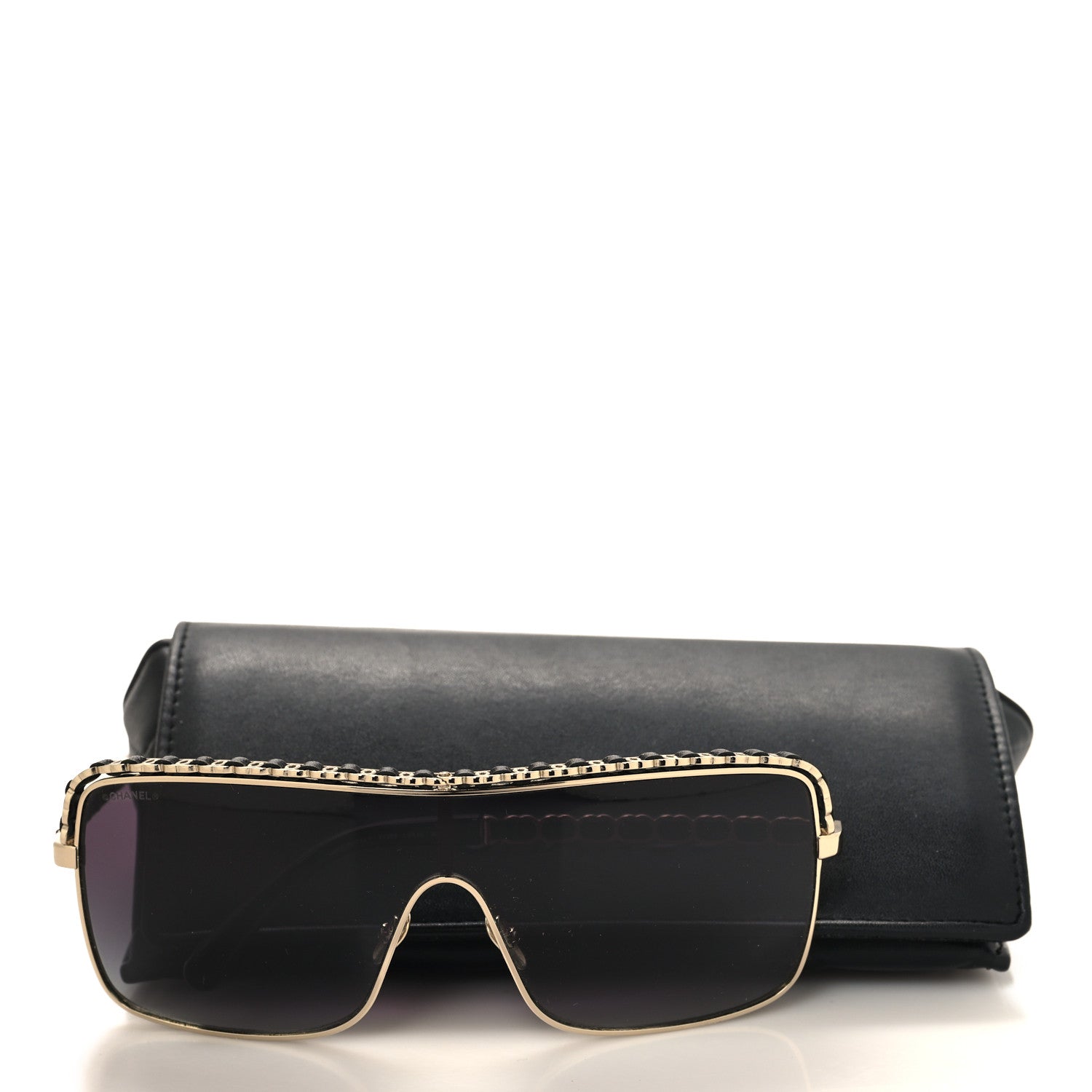 Chanel Metal Shield Sunglasses 71368 Grey 7 of 7