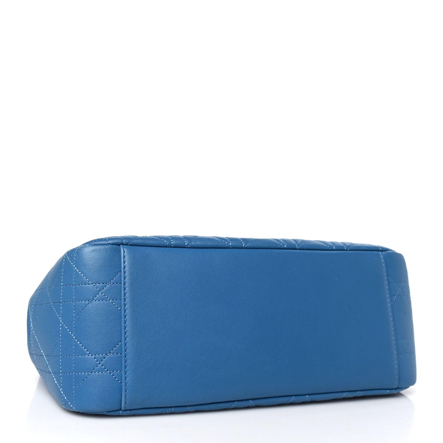 Christian Dior Lambskin Cannage Large Miss Dior Flap Blue 4 of 8