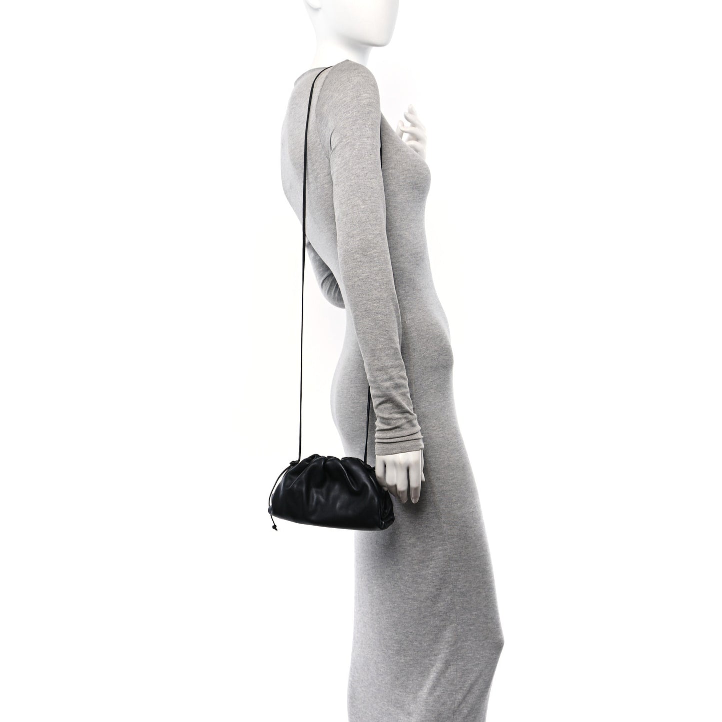 Butter Calfskin The Mini Pouch Black