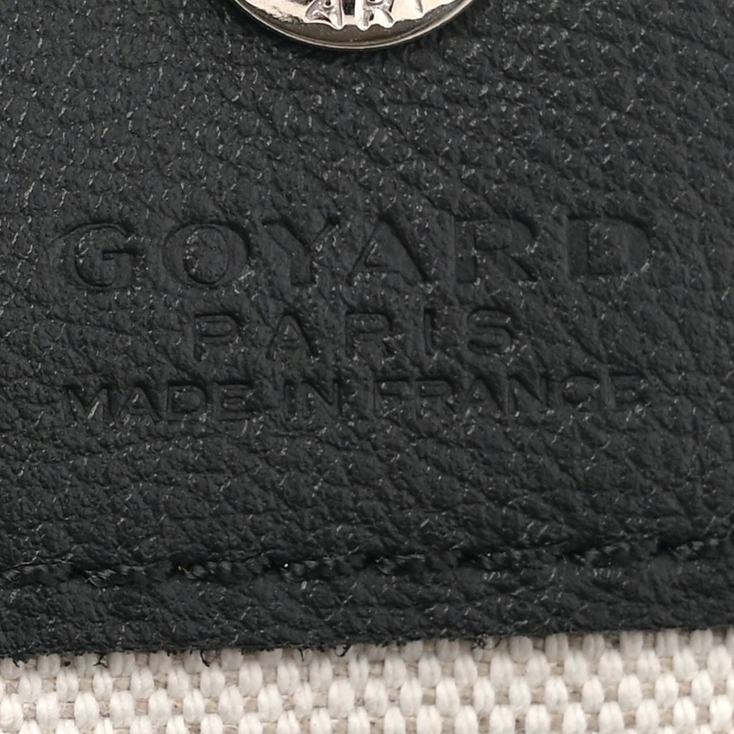 Goyardine Reversible Mini Anjou Black