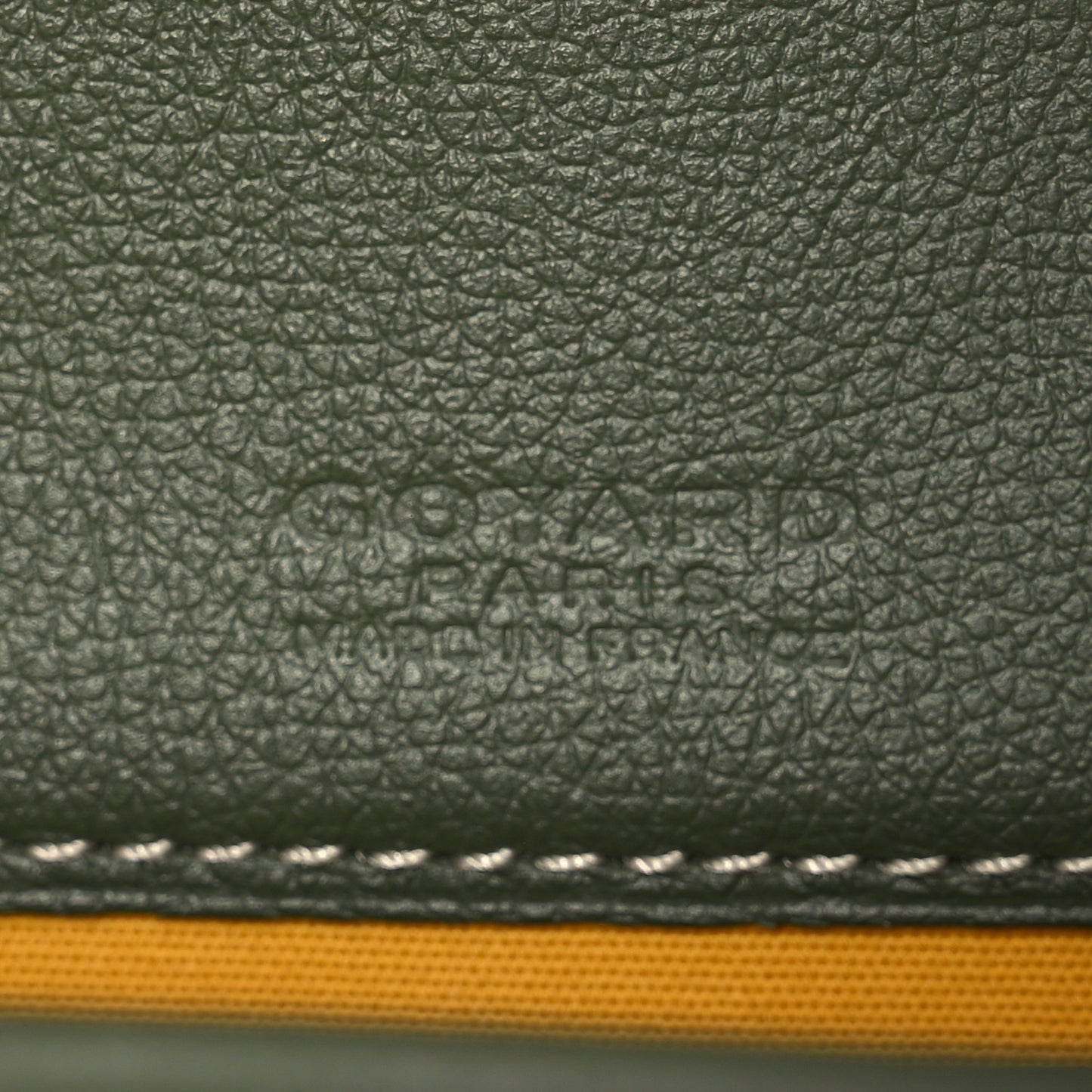 Goyardine Belvedere PM Messenger Bag Kaki