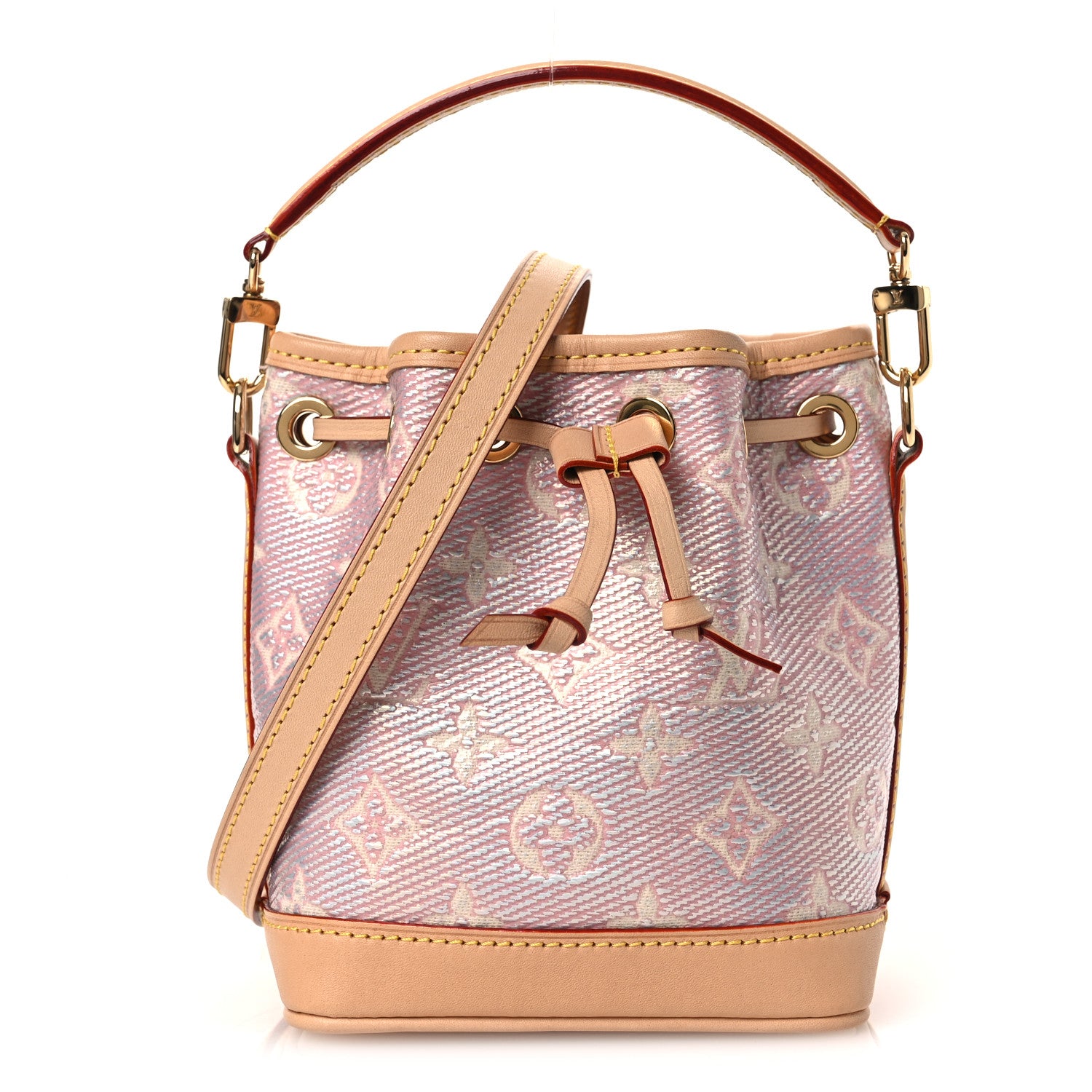 Louis Vuitton Monoglam Nano Noe Rose 1835745 – FASHIONPHILE
