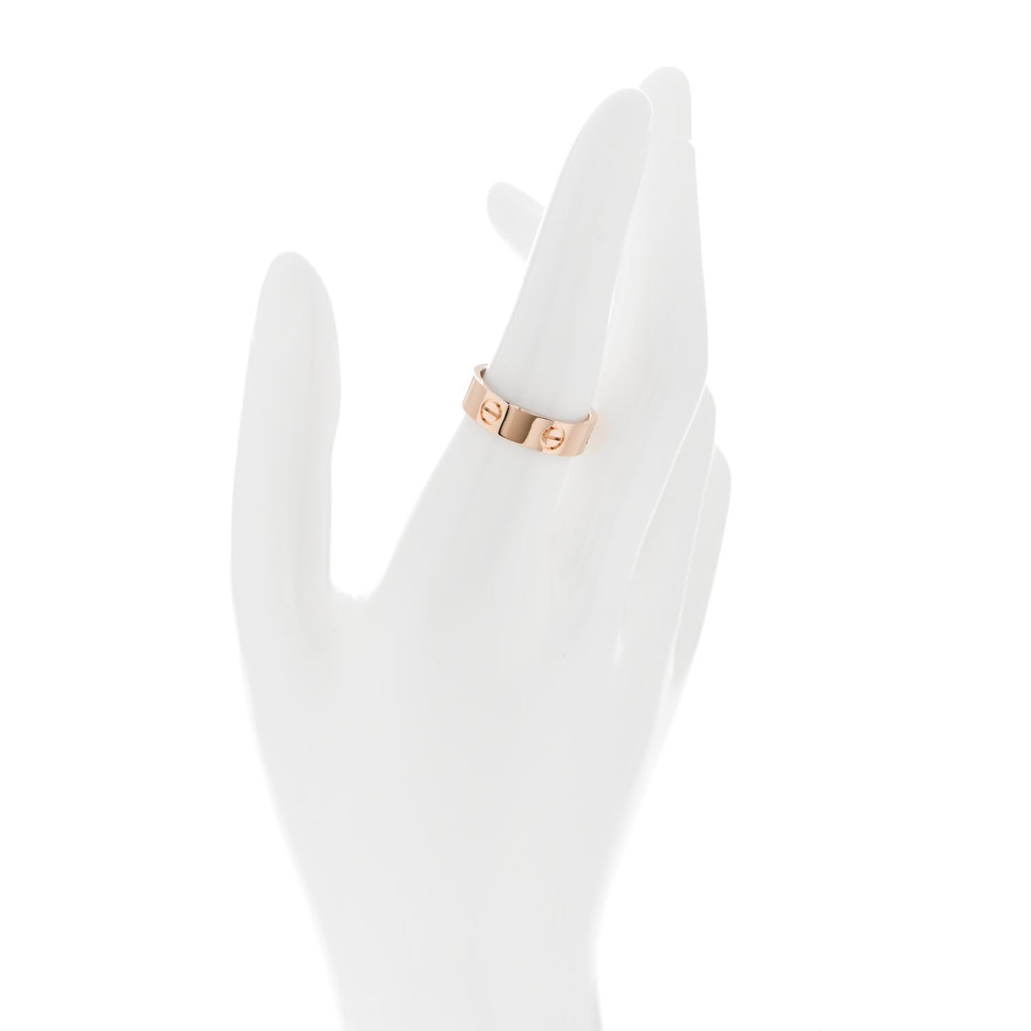 18K Pink Gold 5.5mm LOVE Ring 56 7.5