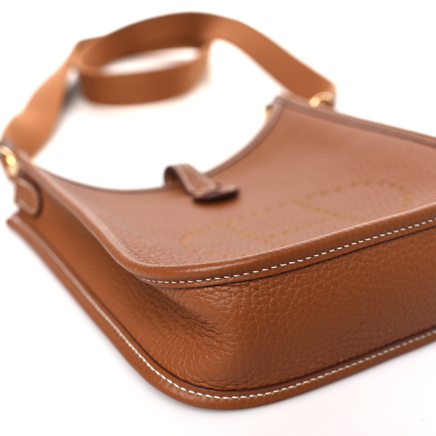 Hermes Taurillon Clemence Evelyne TPM Gold 8 of 10