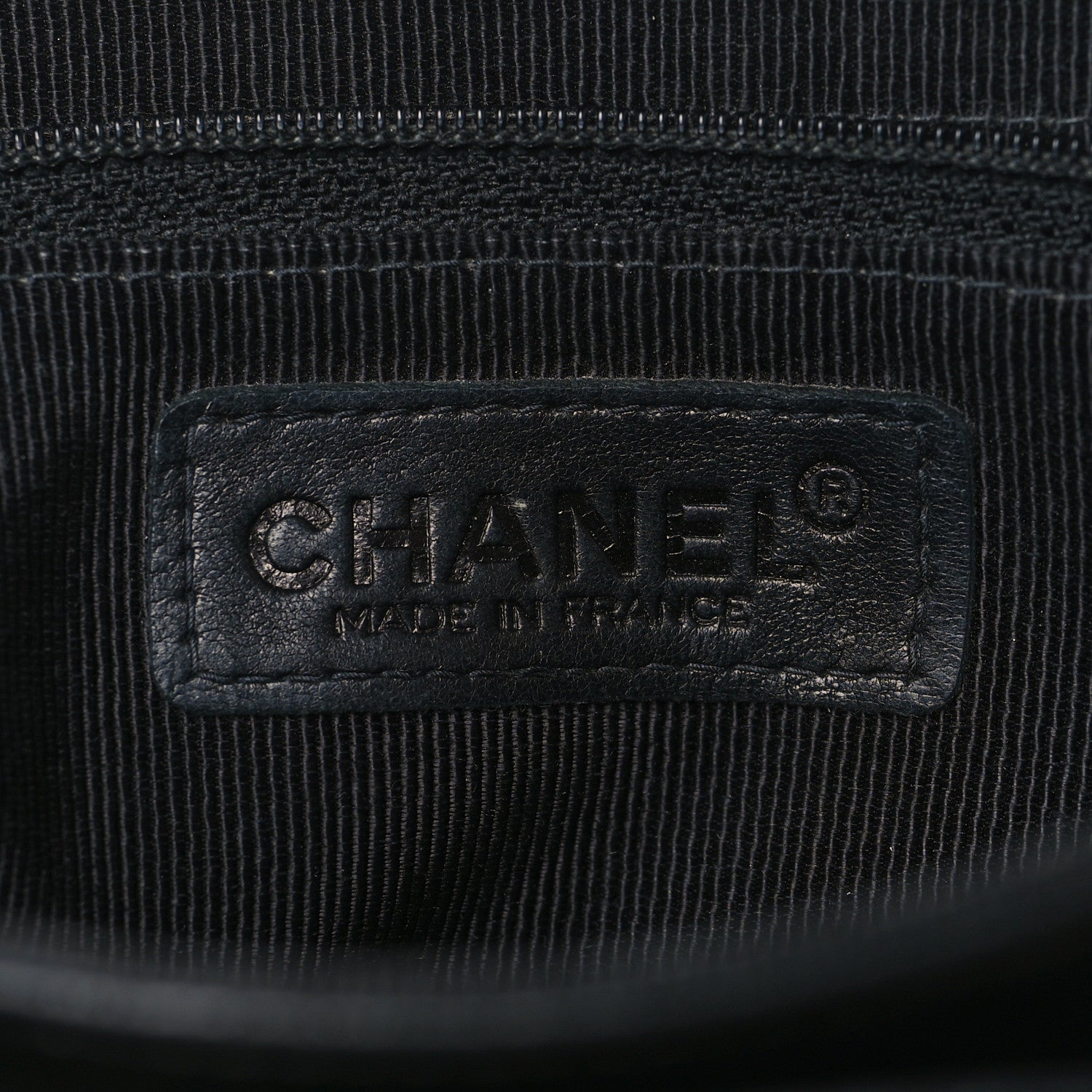 Chanel Lambskin Chocolate Bar Mademoiselle Flap Black 5 of 10