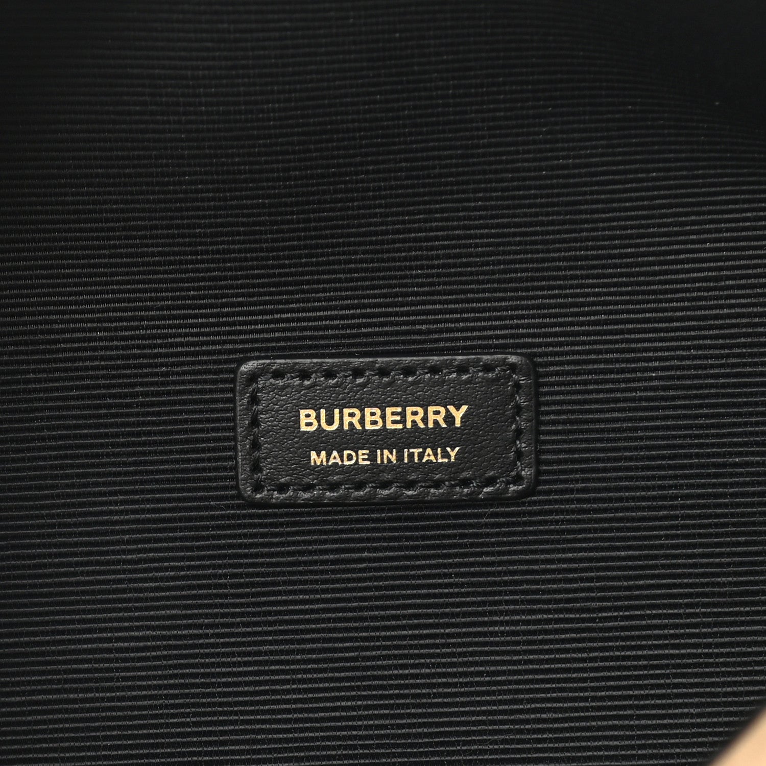 Burberry Vintage Check Calfskin Barrel Bag Beige Black 6 of 9