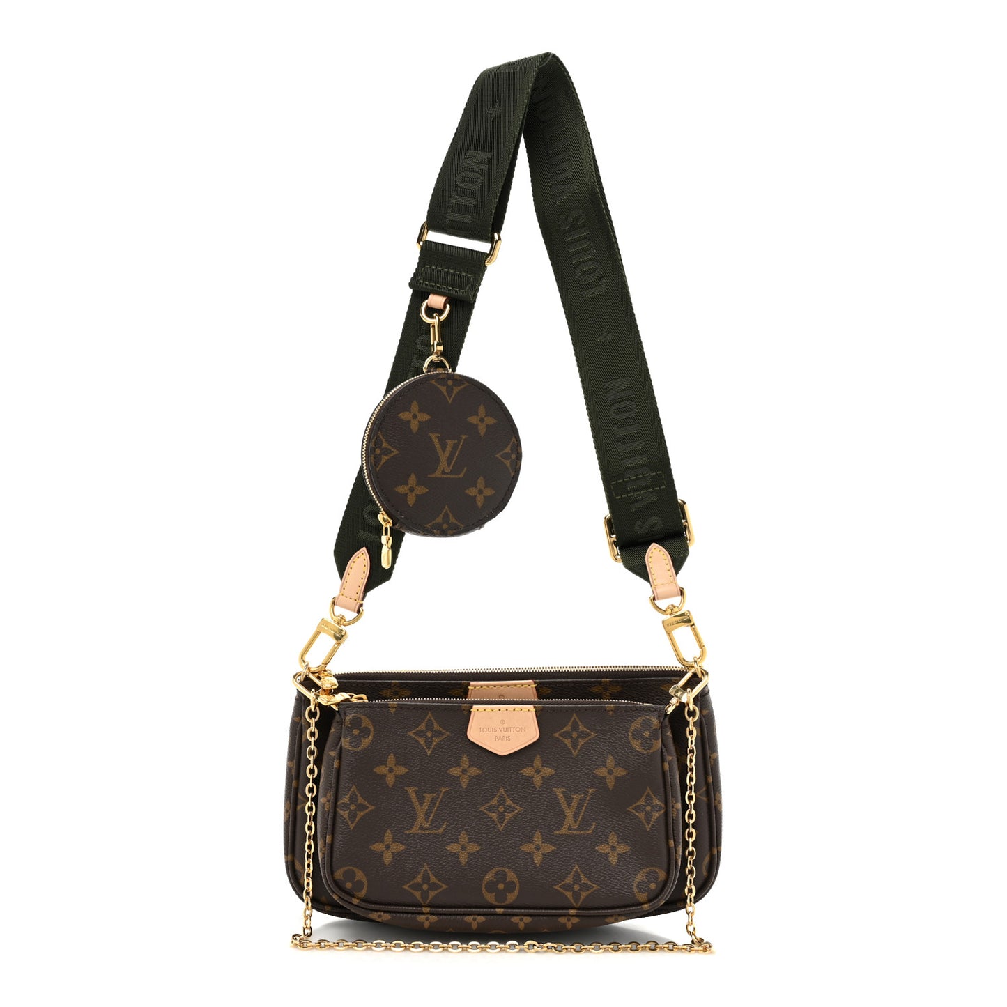 Monogram Multi Pochette Accessories Kaki
