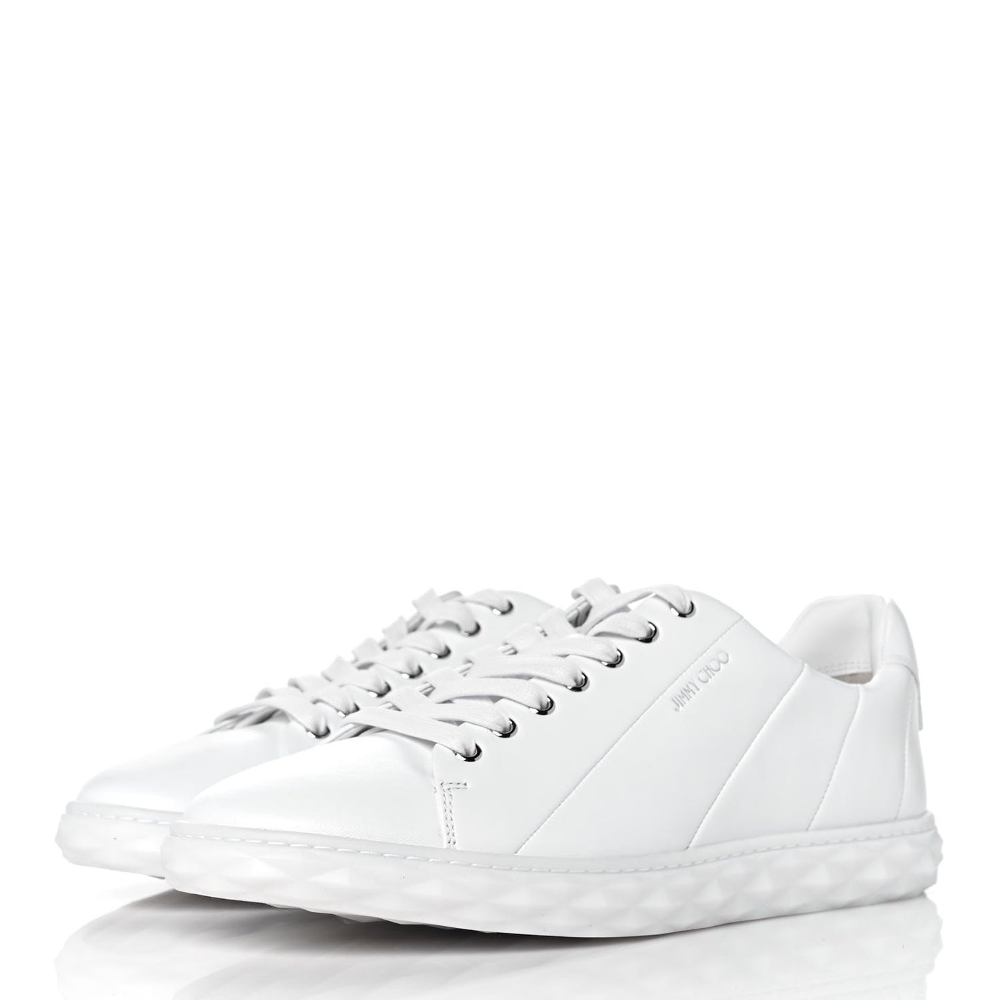 Nappa Mens Diamond Light Sneakers 43 White
