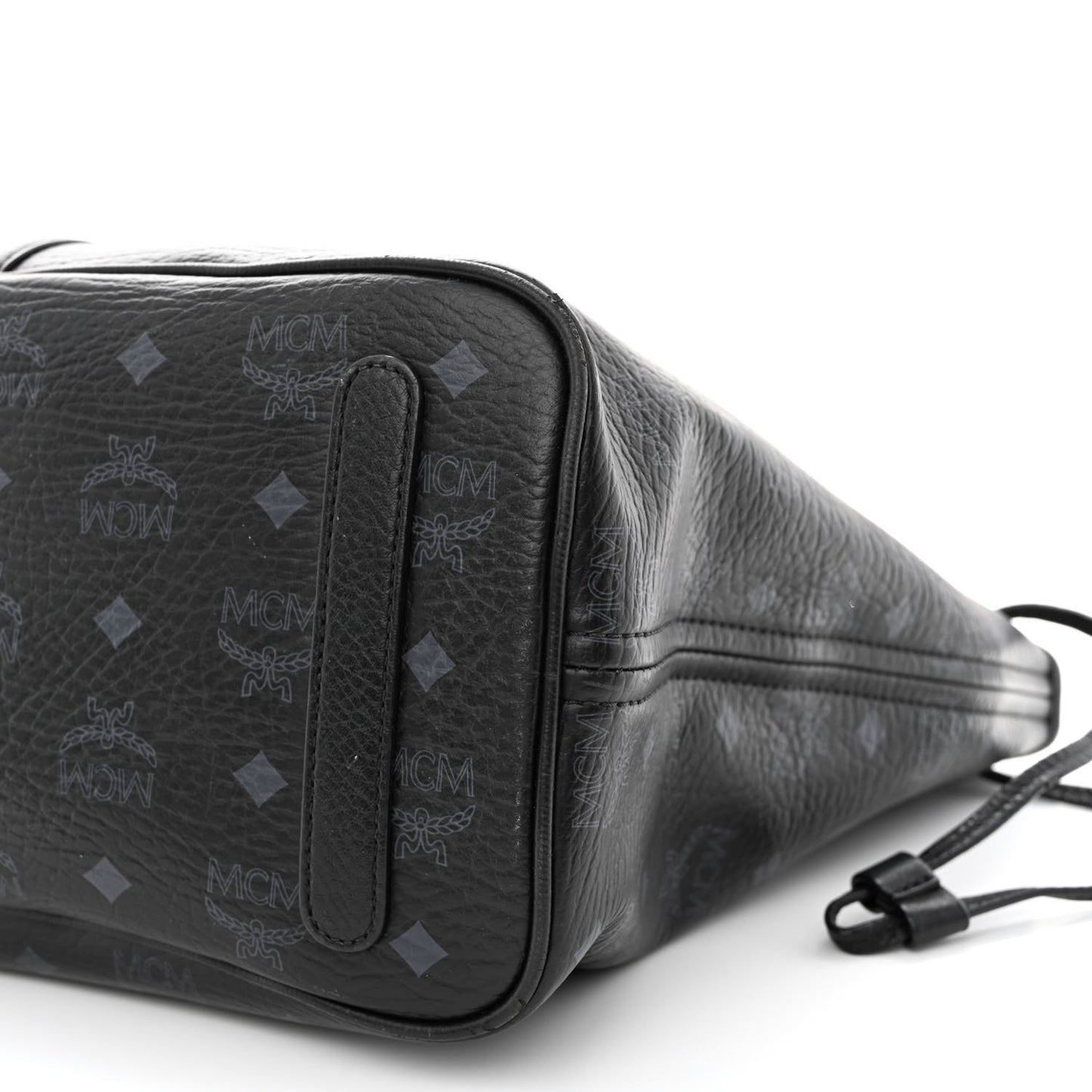 Visetos Medium Liz Reversible Shopper Tote Black