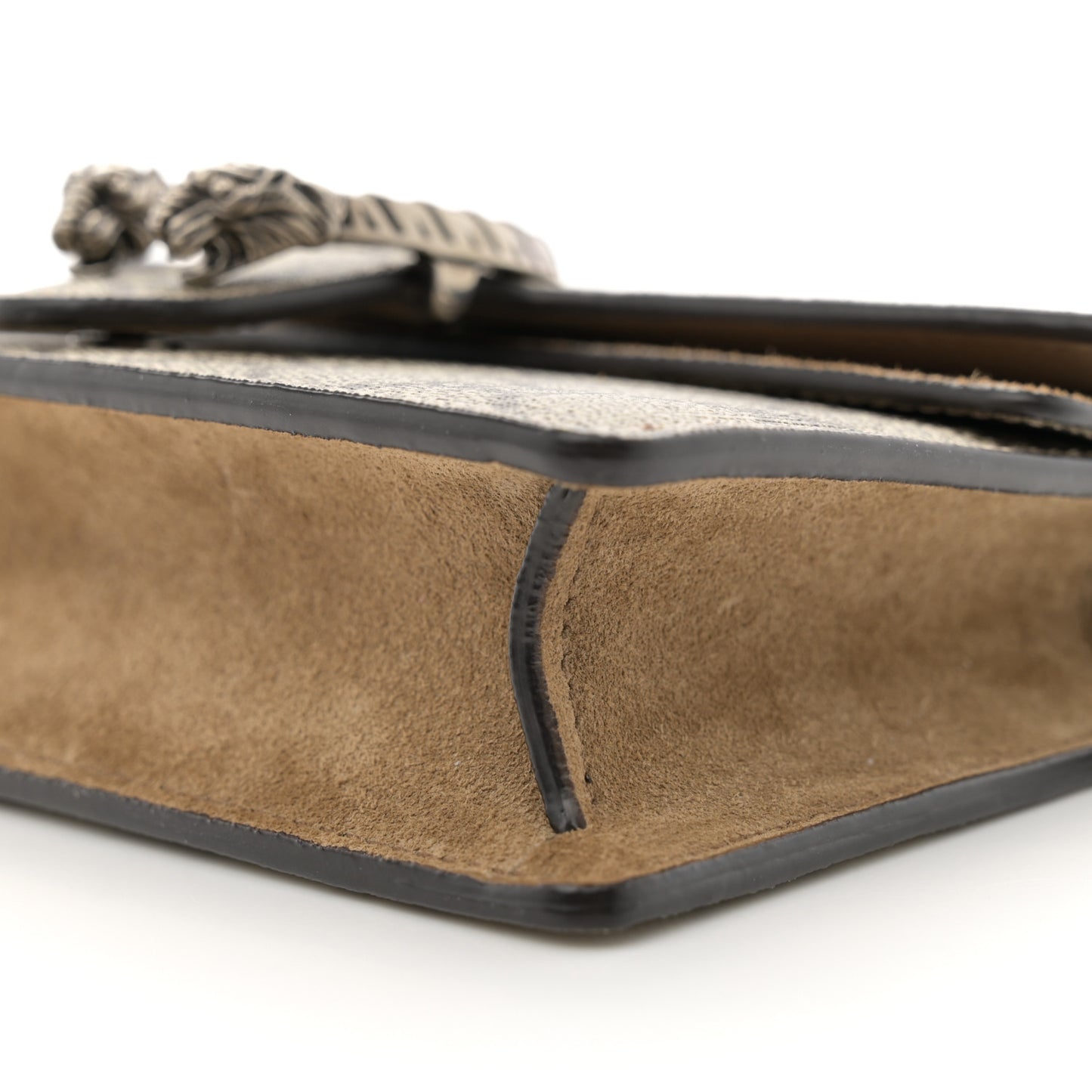 GG Supreme Monogram Super Mini Dionysus Shoulder Bag Taupe
