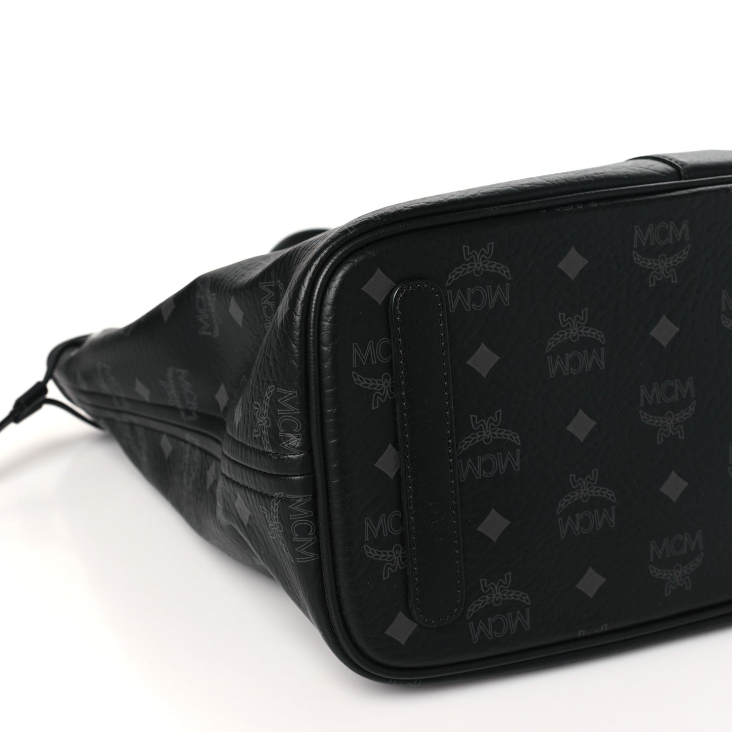 Visetos Medium Liz Reversible Shopper Tote Black