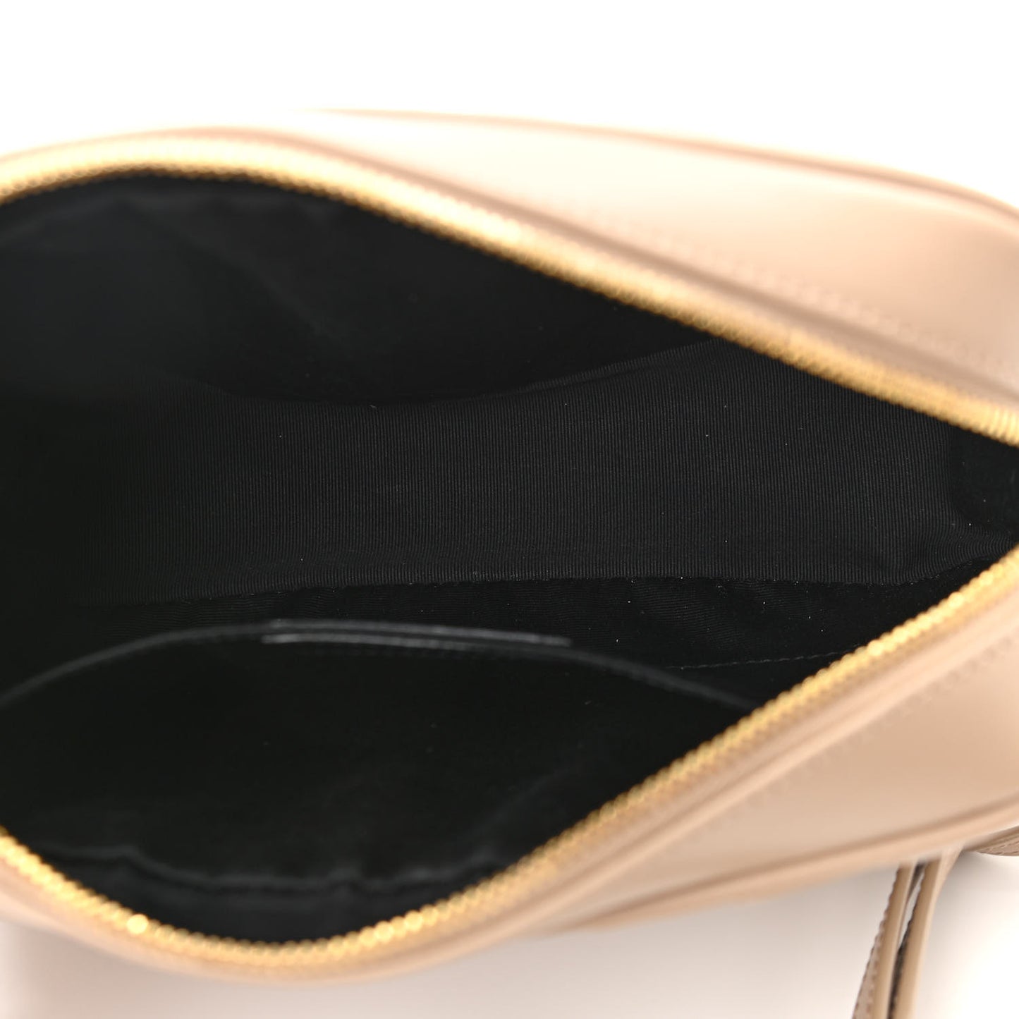Calfskin Matelasse Monogram Lou Camera Bag Dark Beige