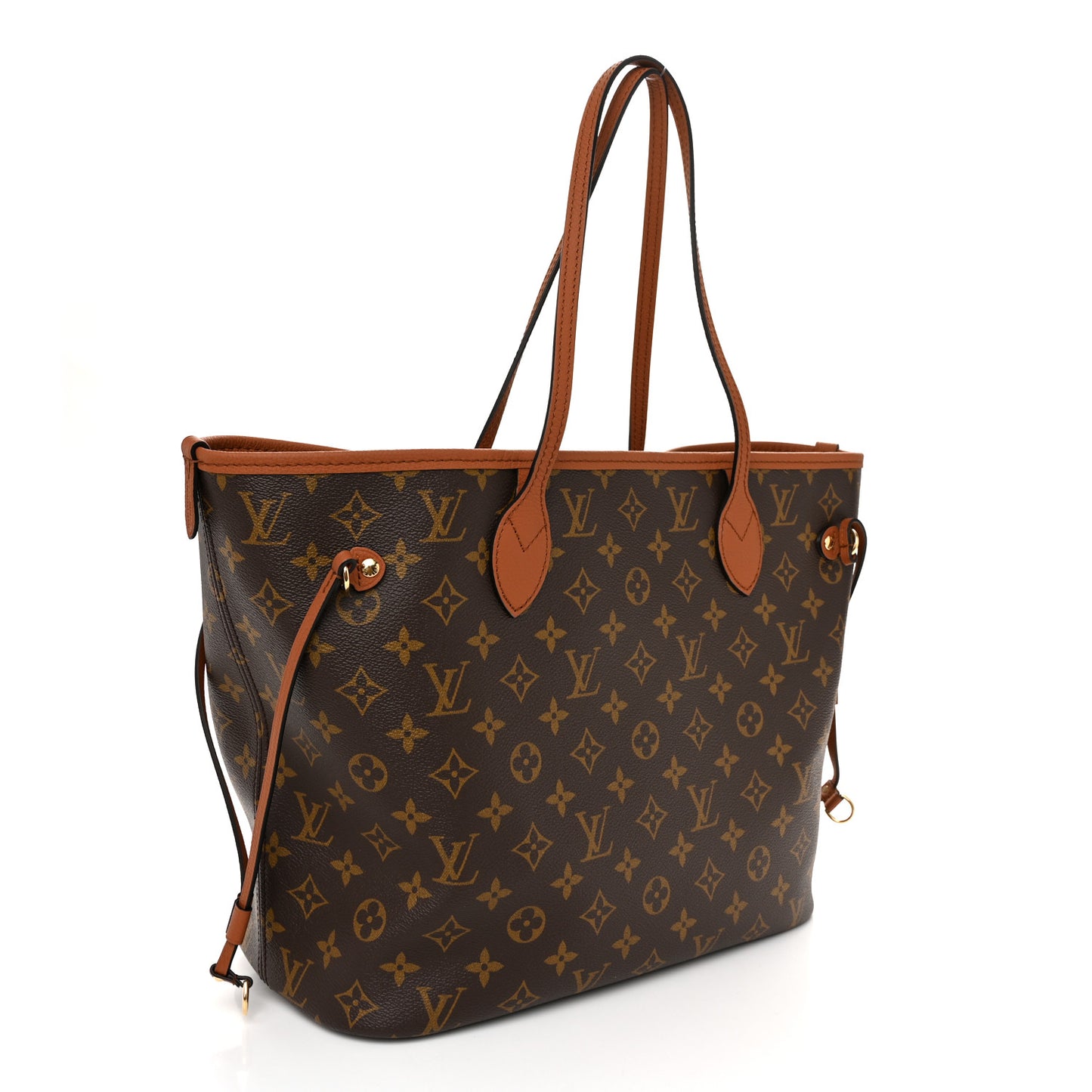 Monogram Calfskin Neo Neverfull Inside Out MM Tan