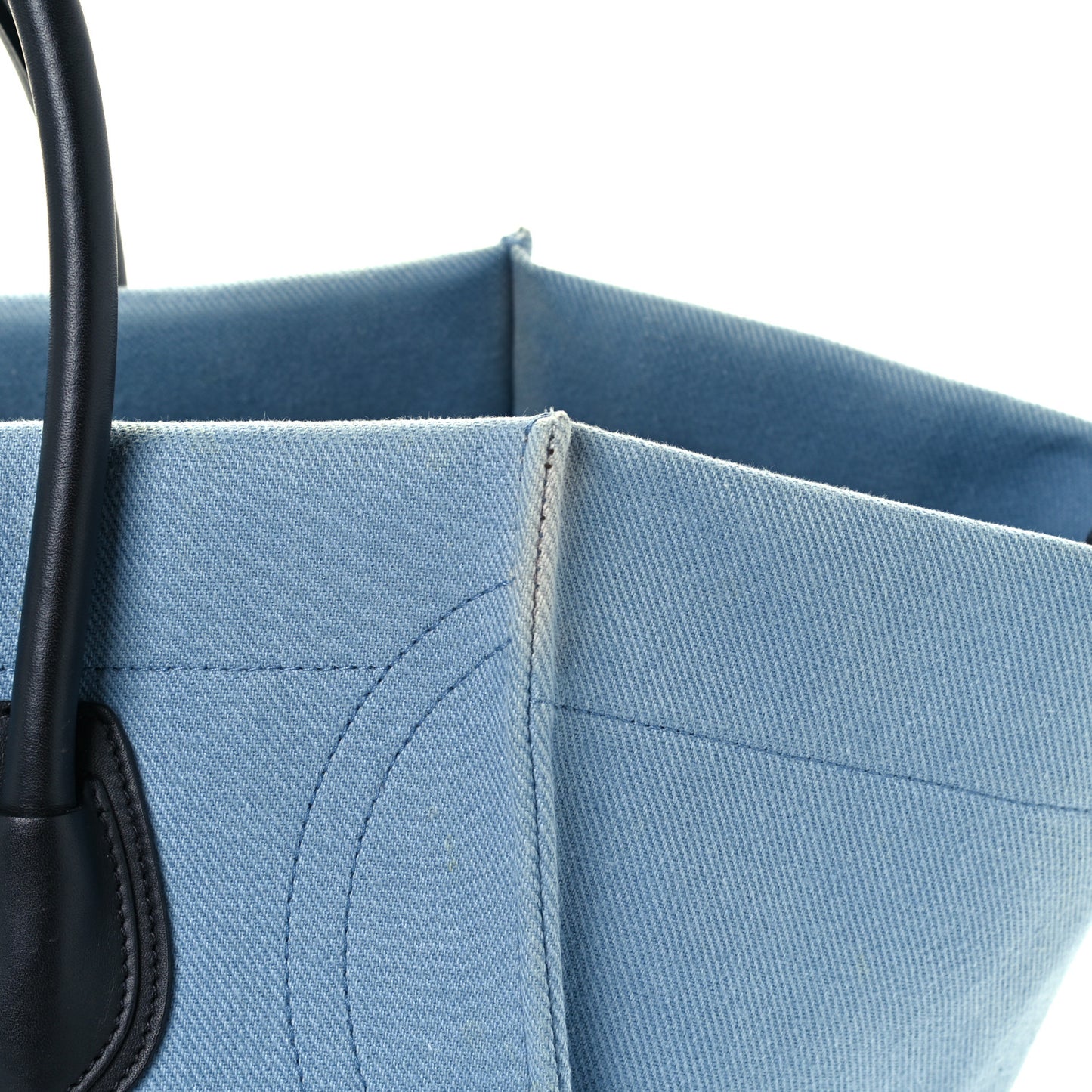 Cotton Canvas Medium Phantom Luggage Blue
